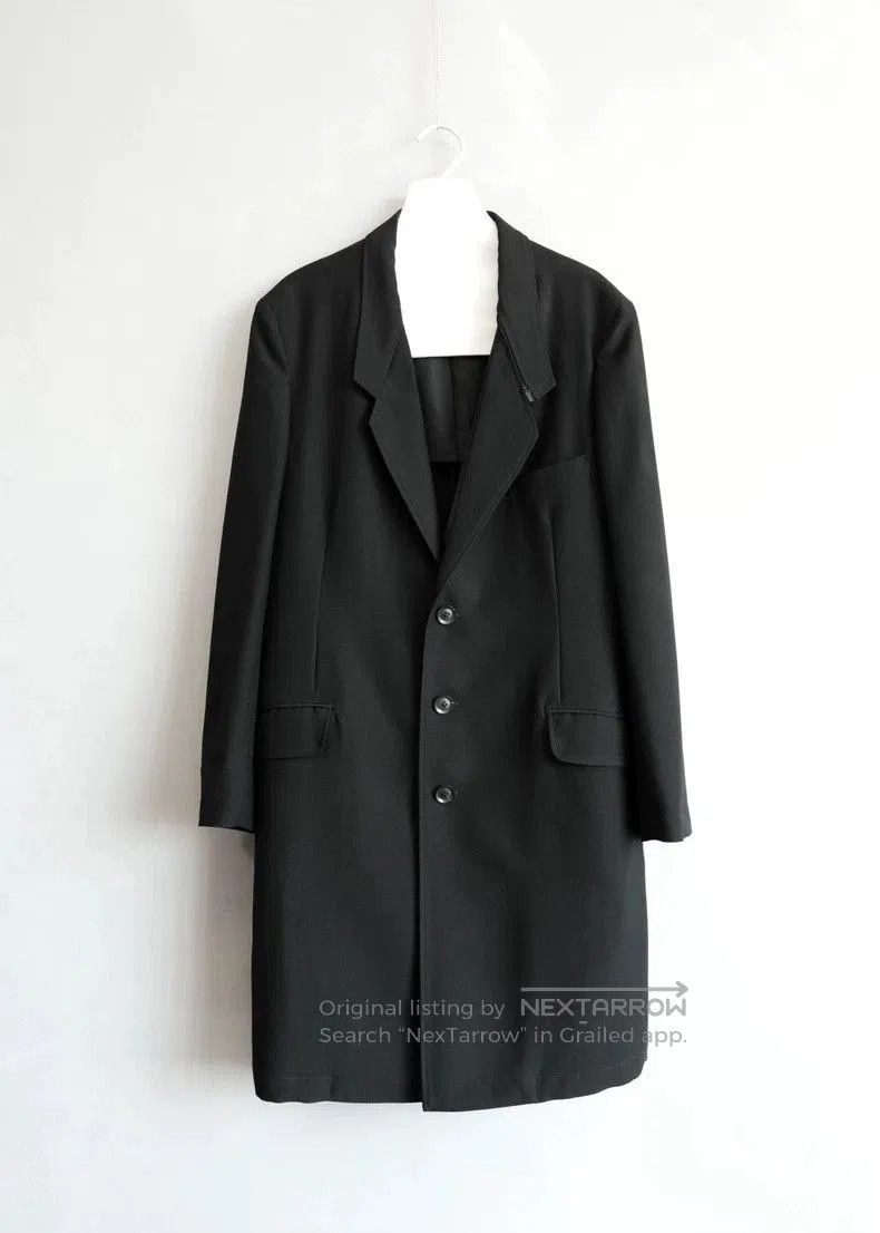 Yohji Yamamoto Yohji Yamamoto Double Layered Coat. Size US M / EU 48-50 / 2 - 3 Thumbnail