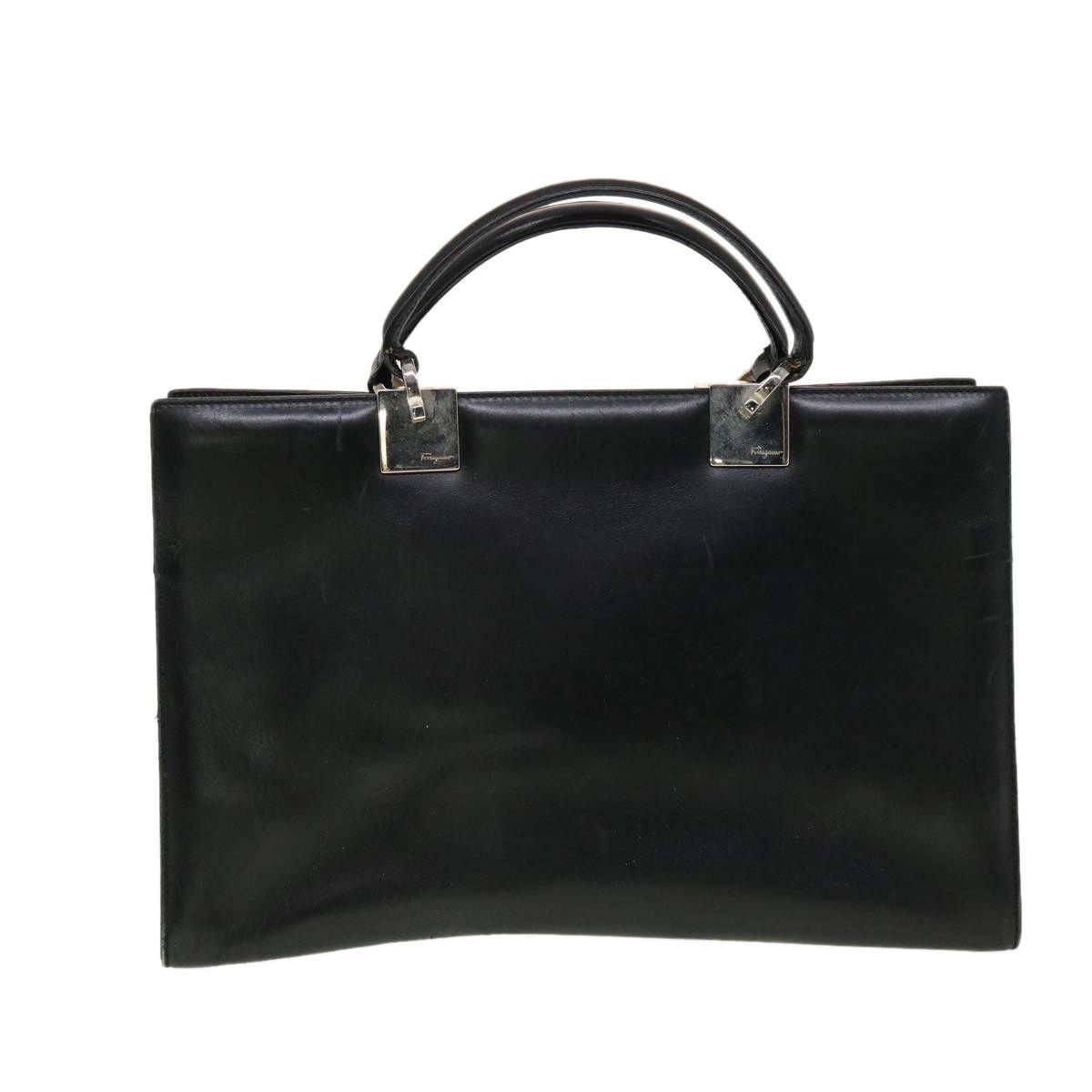 Salvatore Ferragamo Salvatore Ferragamo Hand Bag Leather Black Size ONE SIZE - 13 Thumbnail