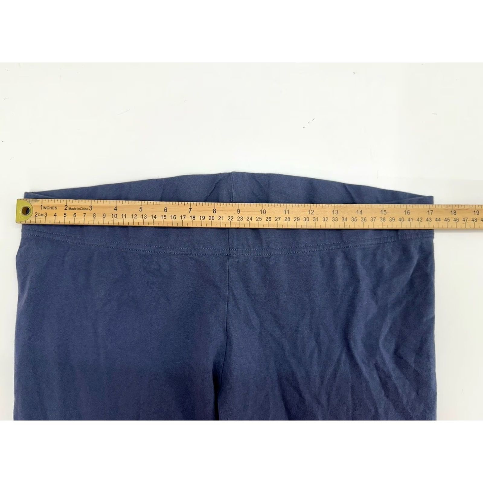 Vintage Unbranded Leggings Blue Pull On Size Unknown Womens Size 32" / US 10 / IT 46 - 5 Thumbnail