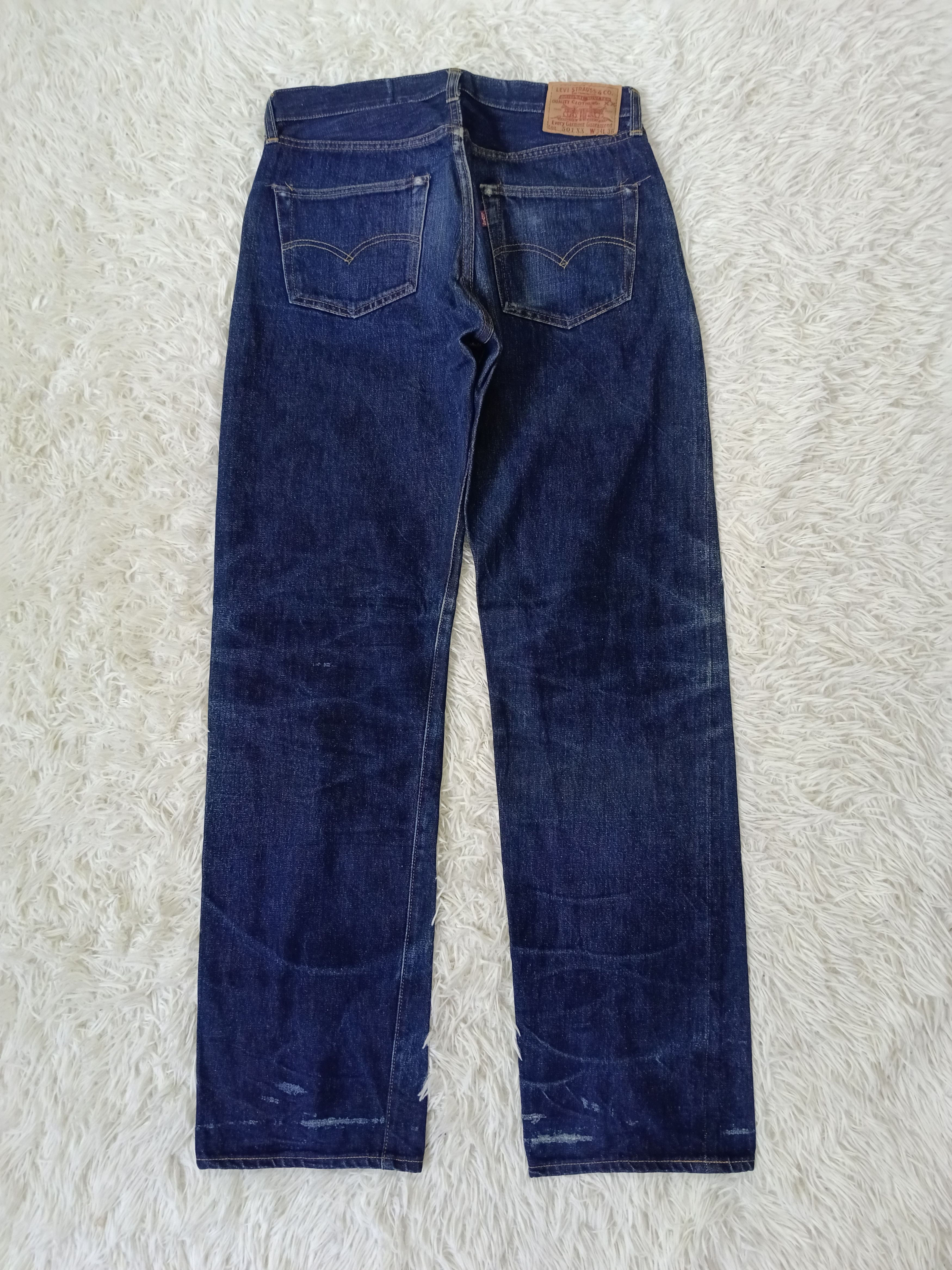 LVC × Levi's Vintage Clothing LEVIS VINTAGE 90s 501 XX BIG E REPRODUCTION Size US 32 / EU 48 - 2 Thumbnail