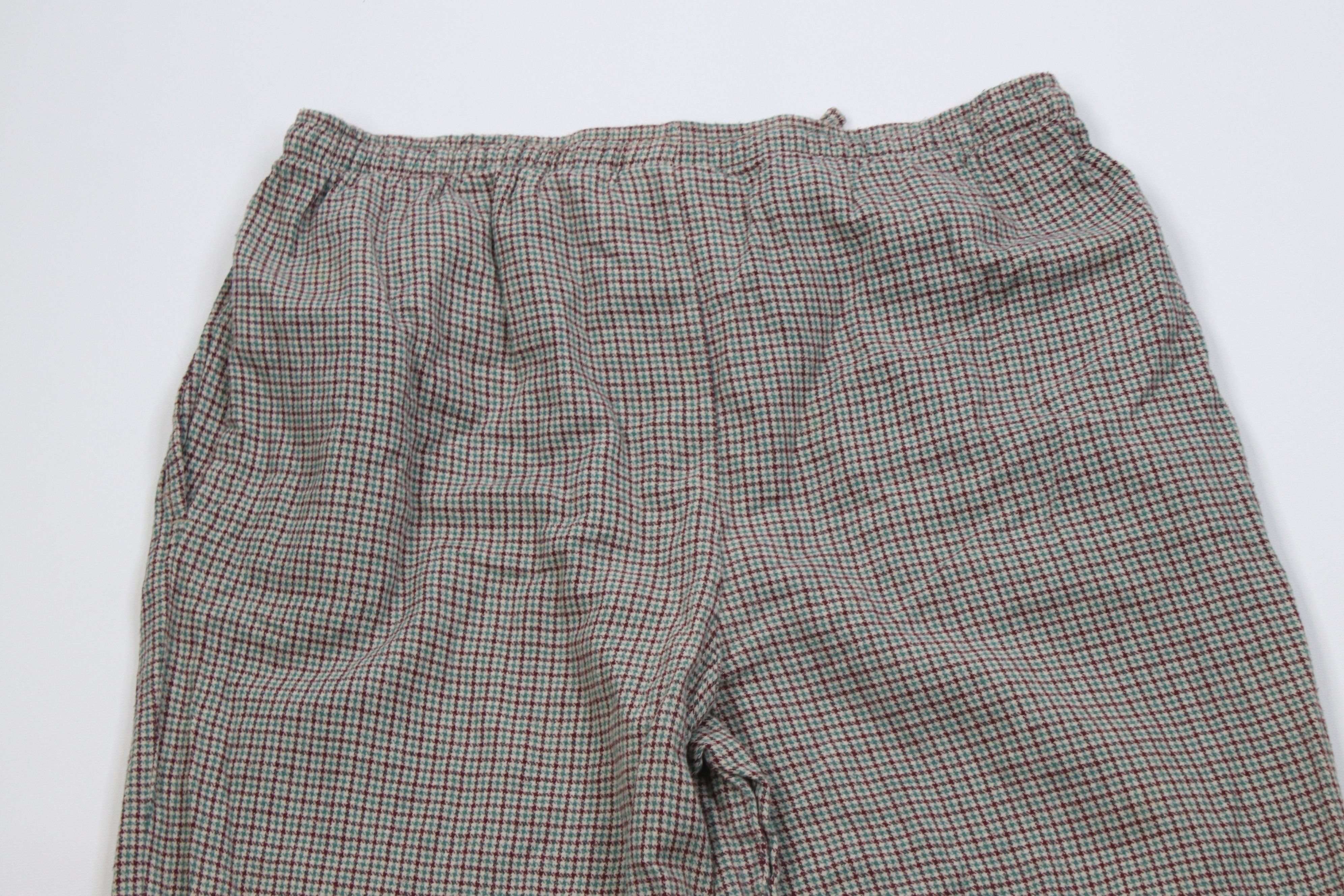 Vintage Vintage 90s Streetwear Houndstooth Flannel Pajamas Pants Size US 34 / EU 50 - 10 Thumbnail