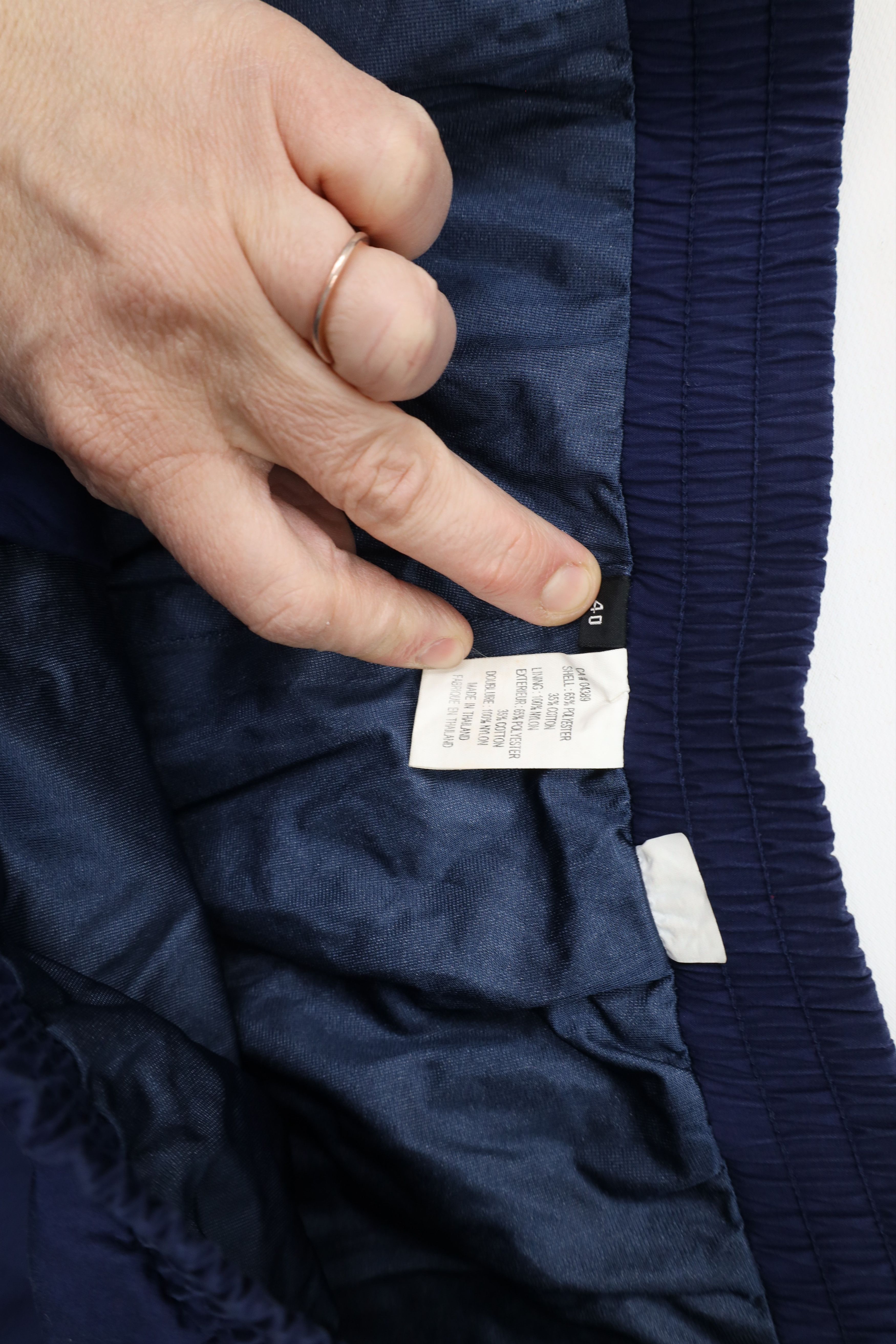 Vintage Vintage 90s Sunice Wide Leg Waterproof Golf Rain Pants Blue Size US 40 / EU 56 - 7 Thumbnail