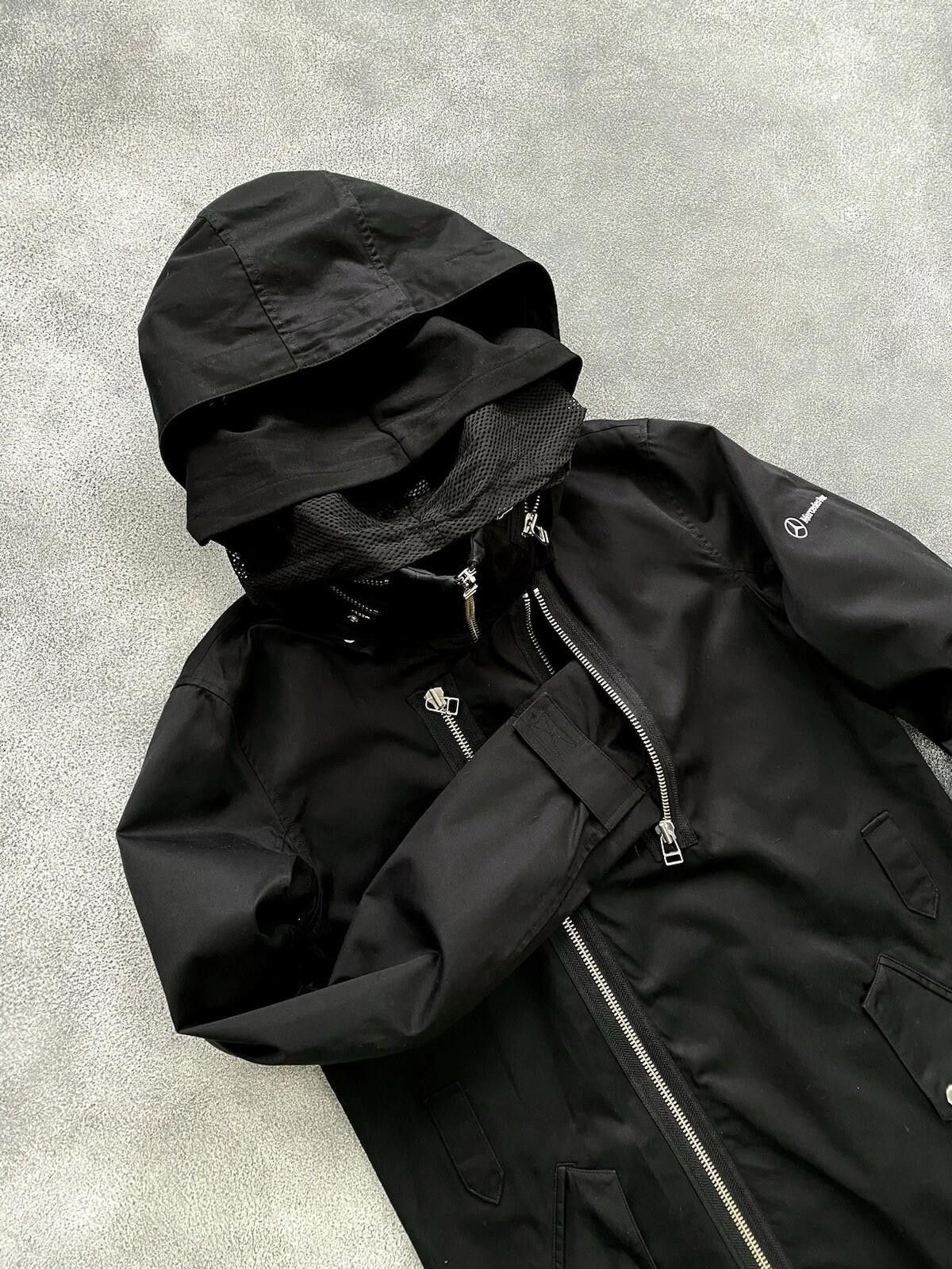 Adidas Adidas SLVR Mercedes Triple Hooded Coat Jacket Vintage Men Size US S / EU 44-46 / 1 - 6 Thumbnail