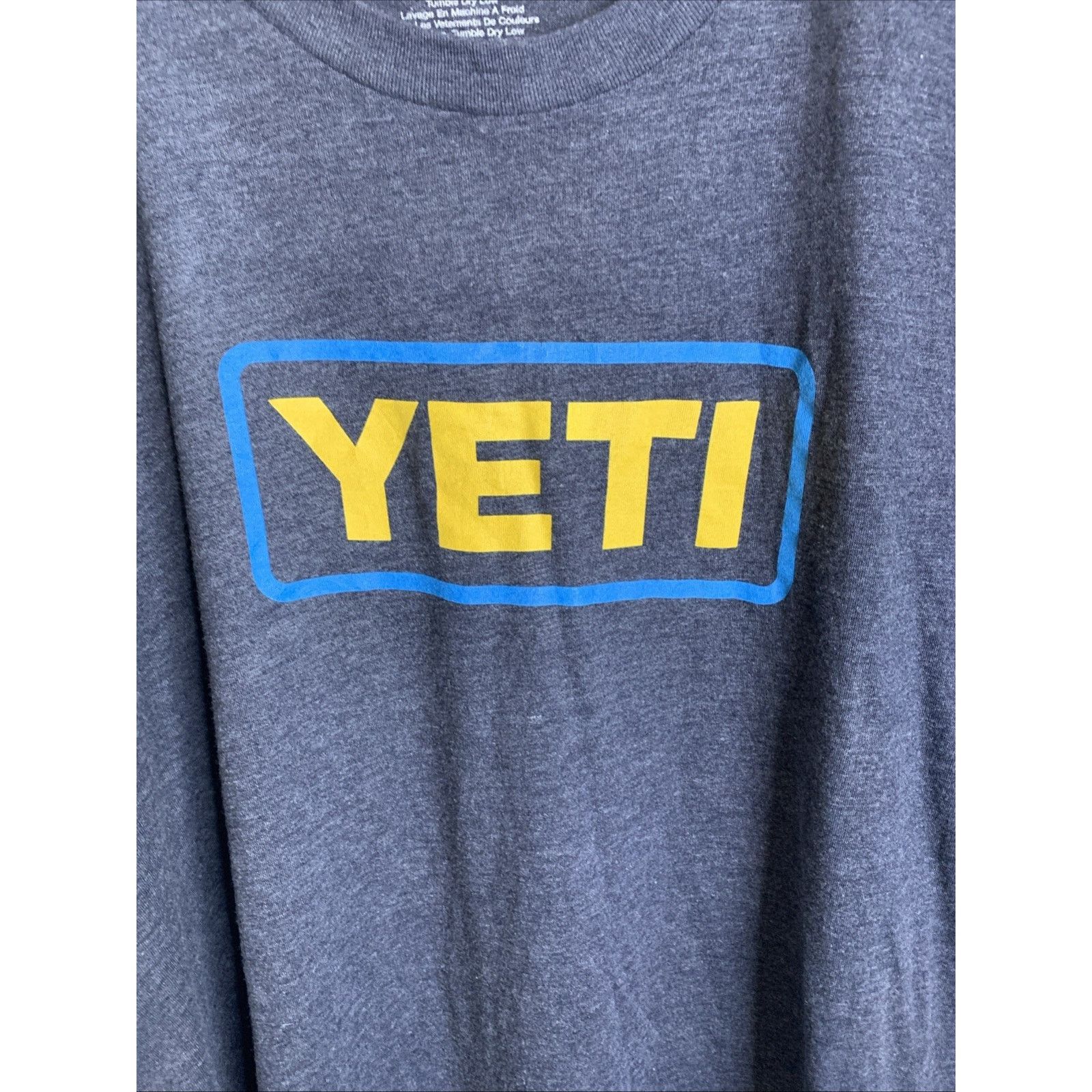 Yeti Made By Yeti Coolers T-Shirt Men's XXL Logo Short Sleeve Size US XXL / EU 58 / 5 - 2 Thumbnail