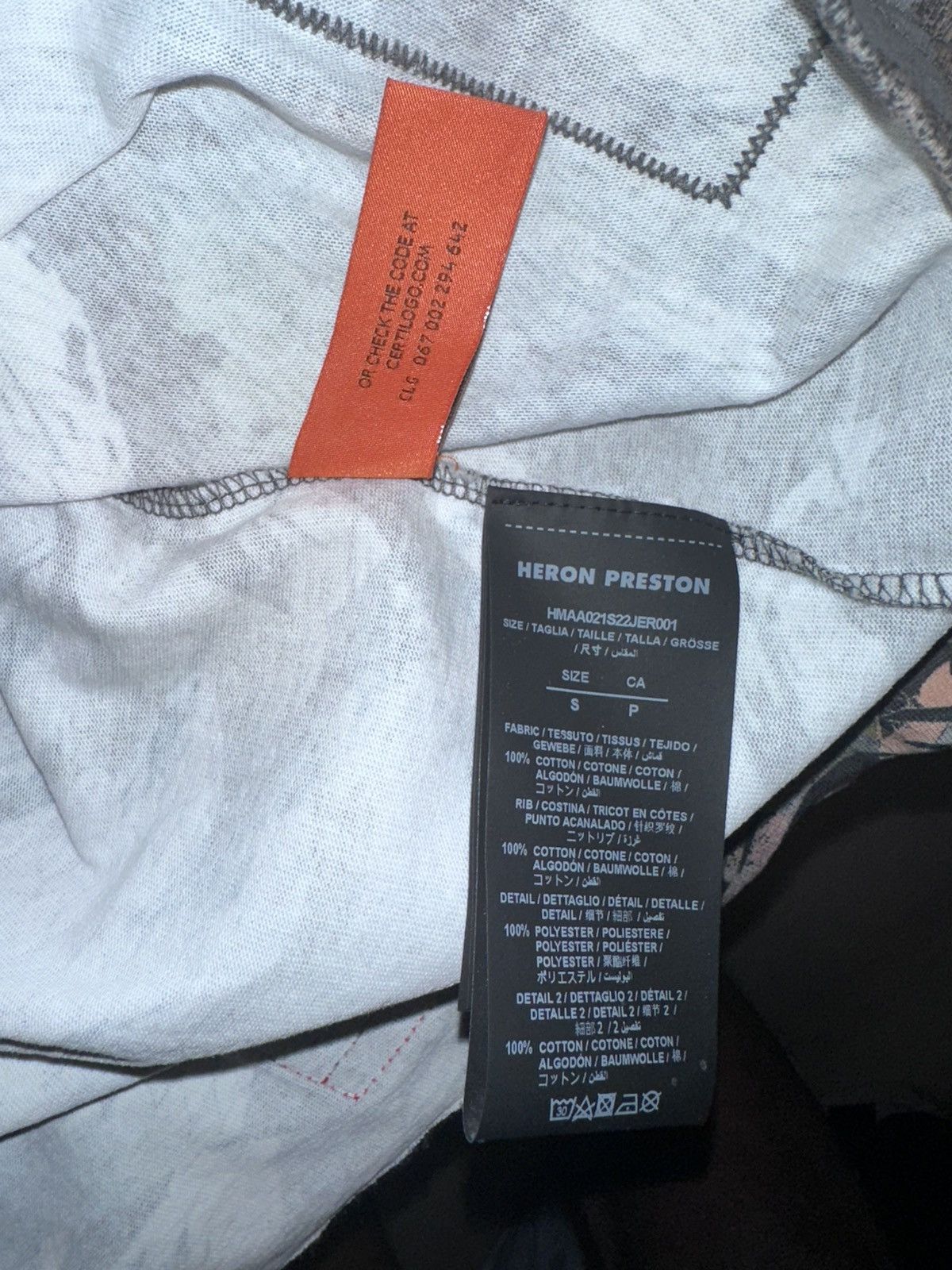 Heron Preston Heron Preston Camouflage Graphic Tee Size US M / EU 48-50 / 2 - 6 Thumbnail