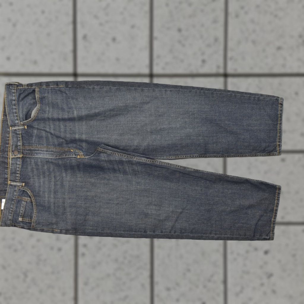 Levi's Levi's Jeans Men 550 Relaxed Straight 42x30 Blue Cotton Blend Zip Inseam 30 Denim Solid Size US 42 / EU 58 - 1 Thumbnail