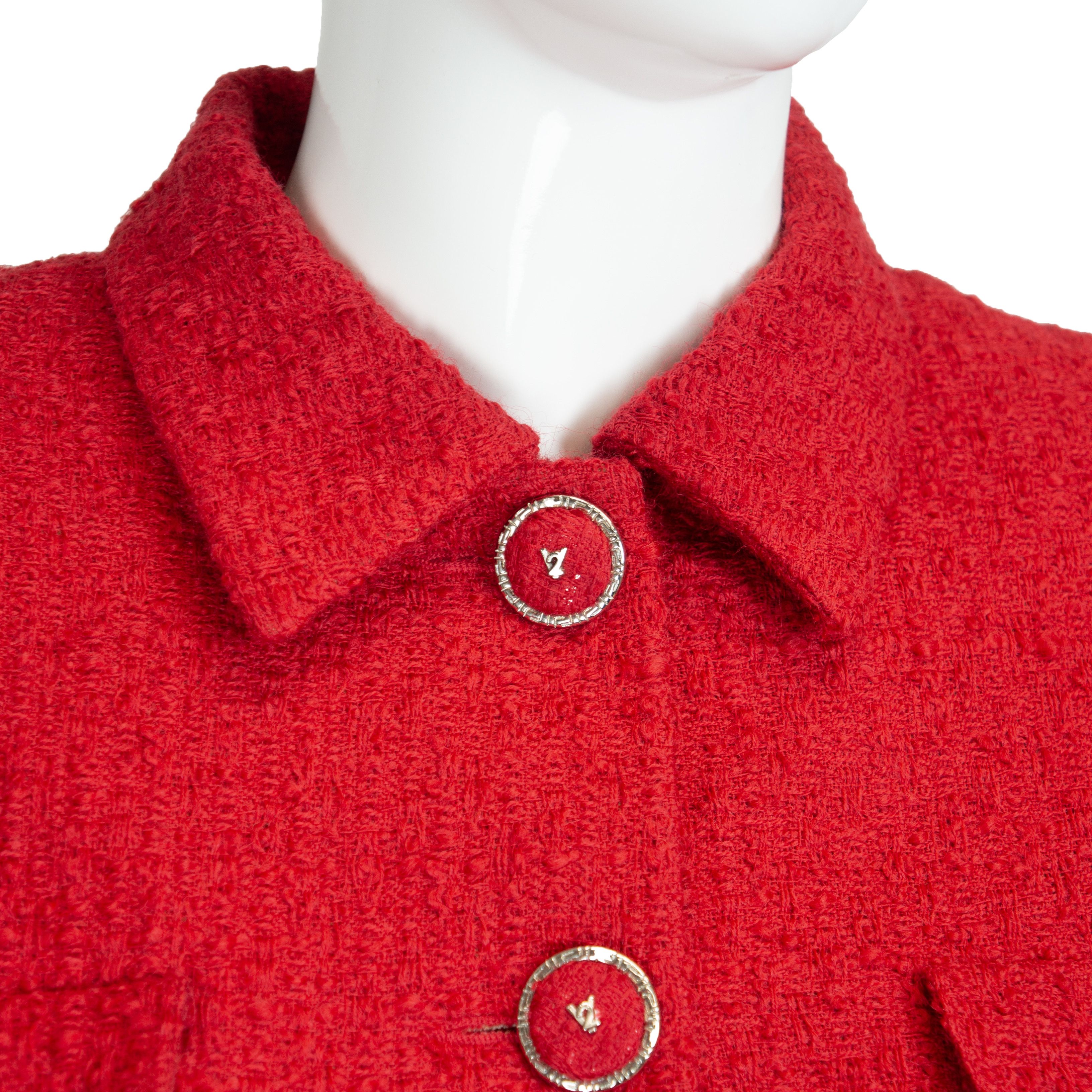 Versace VERSACE Classic V2 Skirt Jacket Suit Wool Vintage 80s 90s Size M / US 6-8 / IT 42-44 - 4 Thumbnail