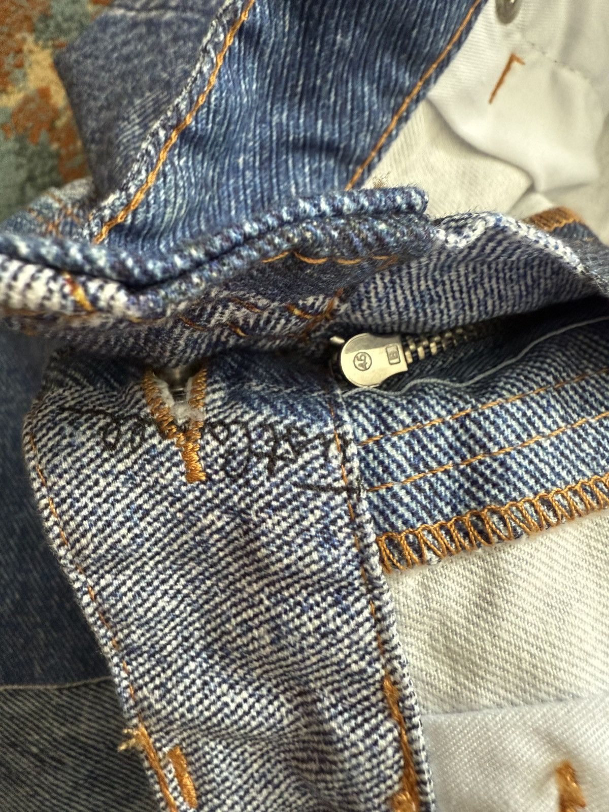 Just Cavalli Just Cavalli Vintage Y2K Patchwork Jeans Size 28" / US 6 / IT 42 - 9 Thumbnail
