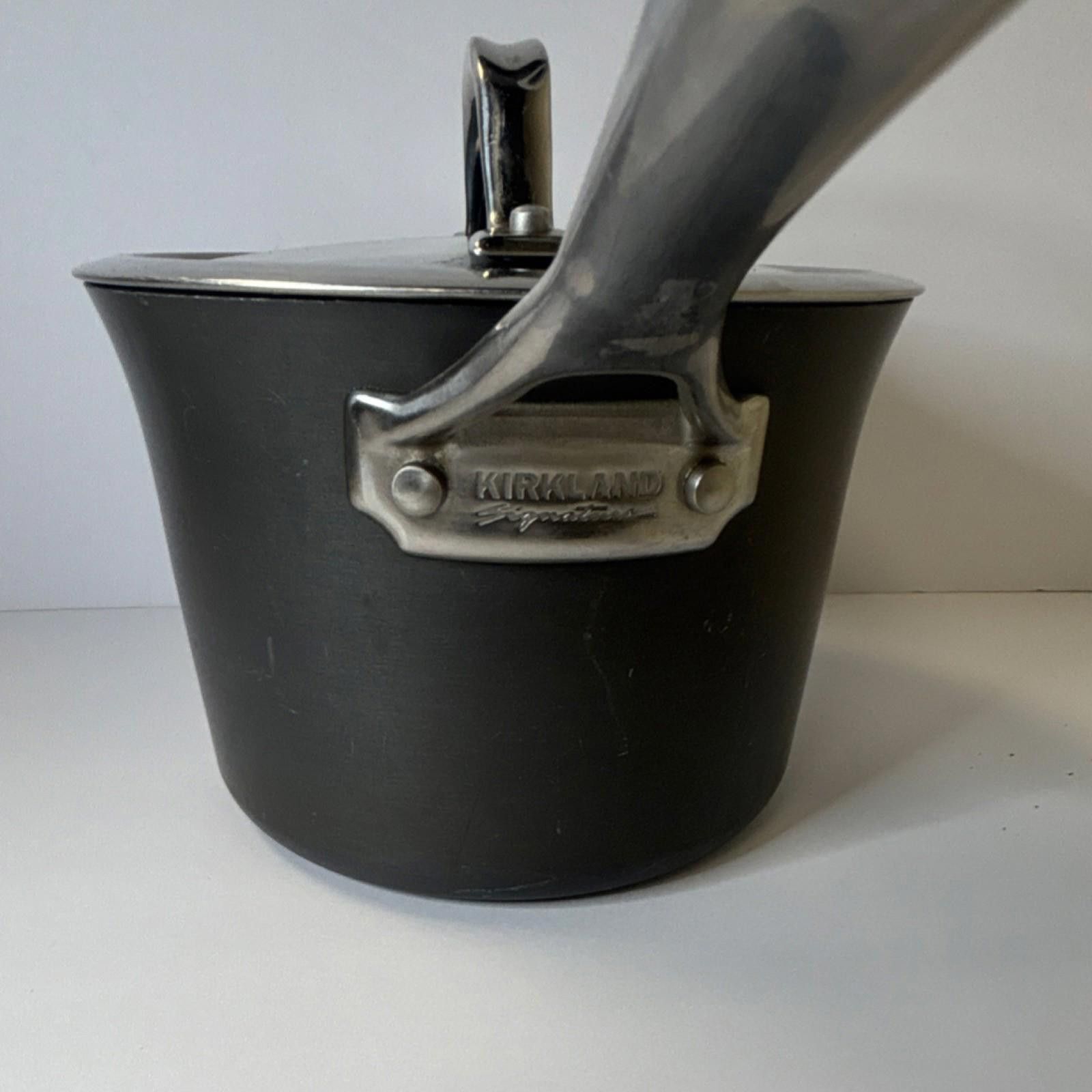 Kirkland Signature Kirkland Signature 3 qt Non-Stick Aluminum Saucepan with Lid Size ONE SIZE - 2 Thumbnail