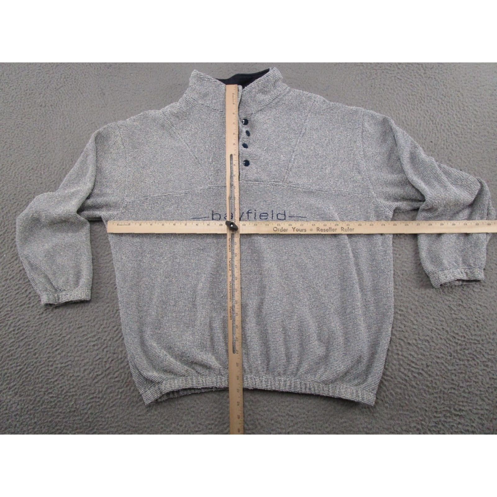 Vintage VINTAGE Cityscapes Sweatshirt 2XL Bayfield Wisconsin Embroidered Crew Neck Long Sleeve Gray Mens Size US XXL / EU 58 / 5 - 5 Thumbnail