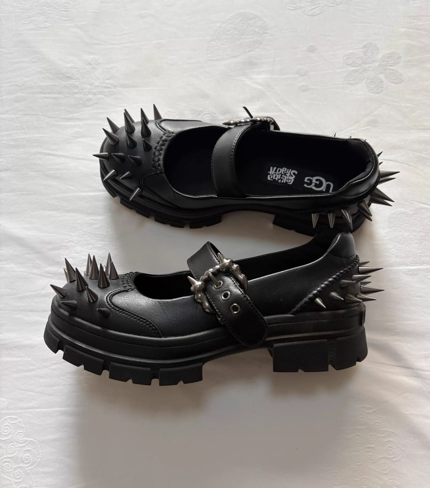 Collina Strada UGG x Collina Strada Spike Rivets Mary Jane Punk Unisex Size US 8 / IT 38 - 2 Thumbnail