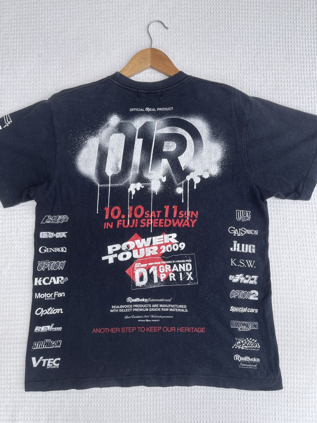 Japanese Brand Rare🔥Vintage Real BVoice 2009 Grand Prix T-Shirt Size US L / EU 52-54 / 3 - 8 Thumbnail