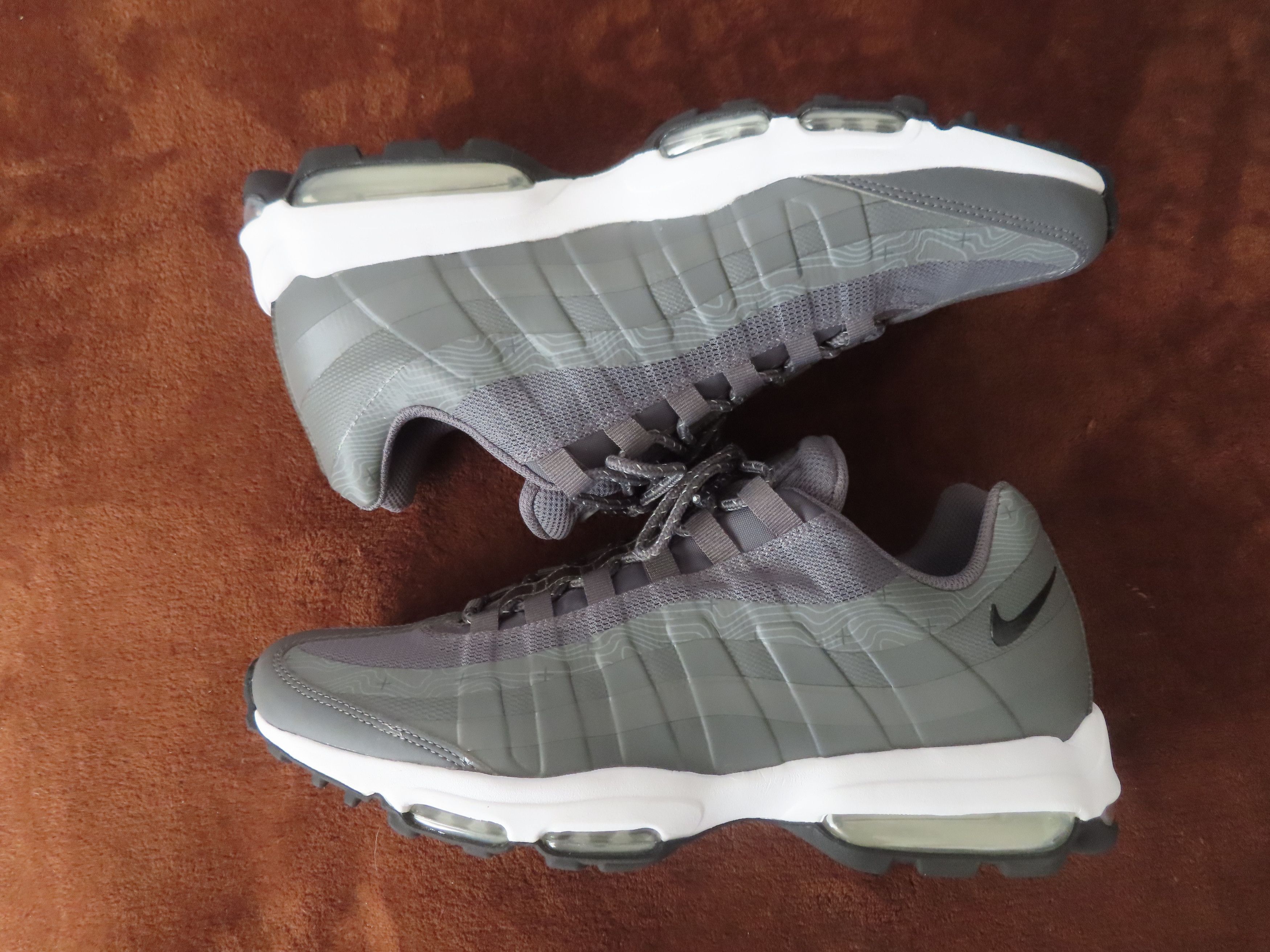 Designer × Nike Nike Air Max 95 Iron Grey Black Cool Grey DR0295 002 Size US 12 / EU 45 - 8 Thumbnail