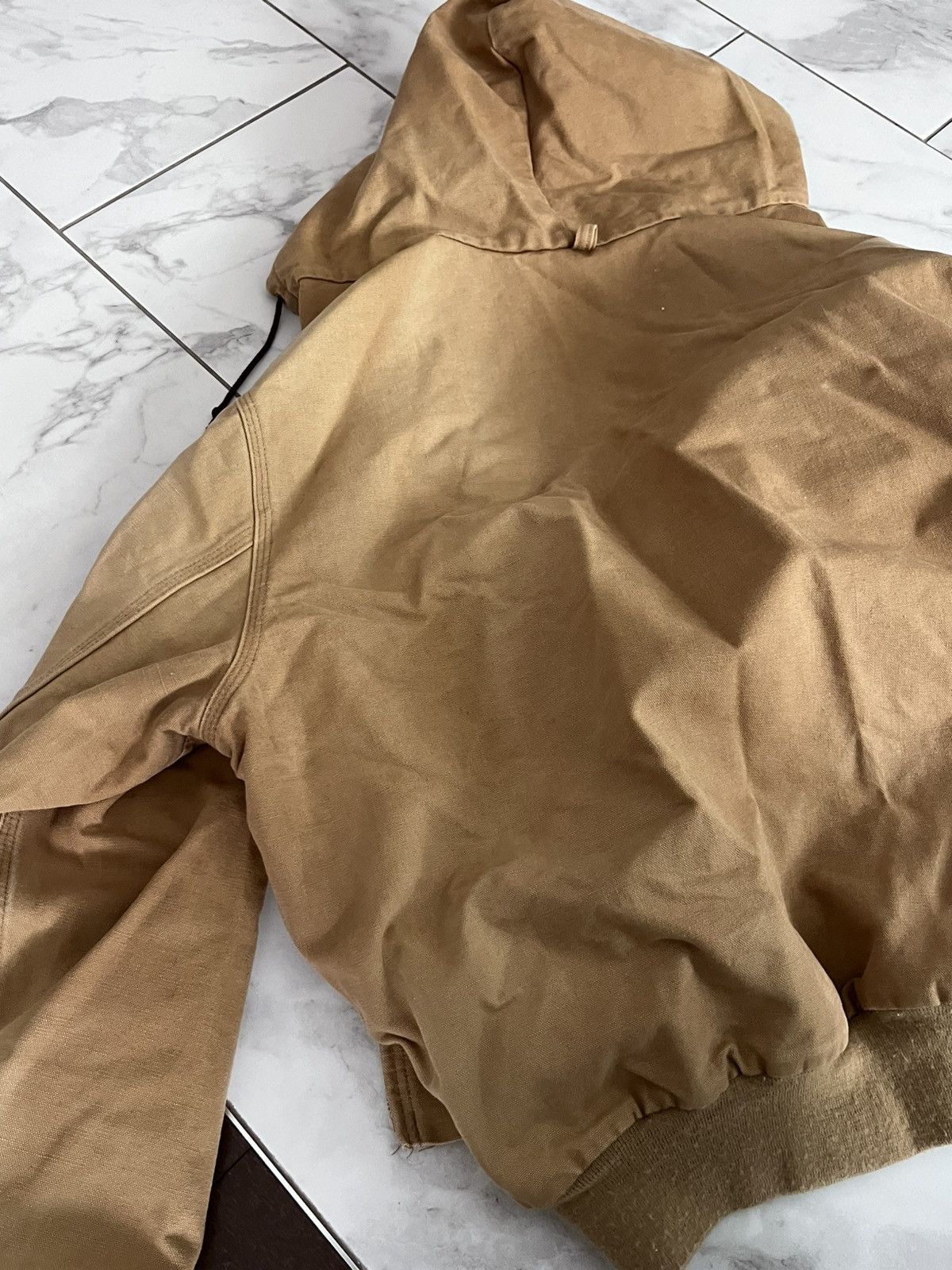 Carhartt Vintage Carhartt Tan Active Thermal Lined Waffle 90’s Jacket Size US L / EU 52-54 / 3 - 8 Thumbnail