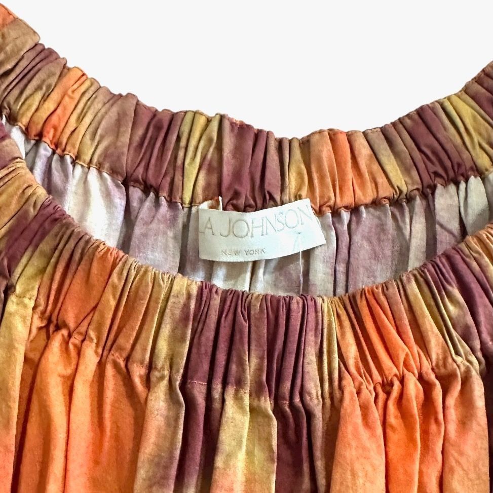 Ulla Johnson ULLA JOHNSON Nanette Midi Dress In Topaz, Size 4, New with Size S / US 4 / IT 40 - 9 Thumbnail