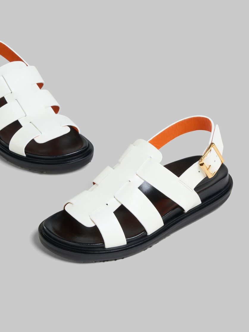 Marni o1w1db10824 Sandal in Black & White Size US 8 / IT 38 - 2 Thumbnail