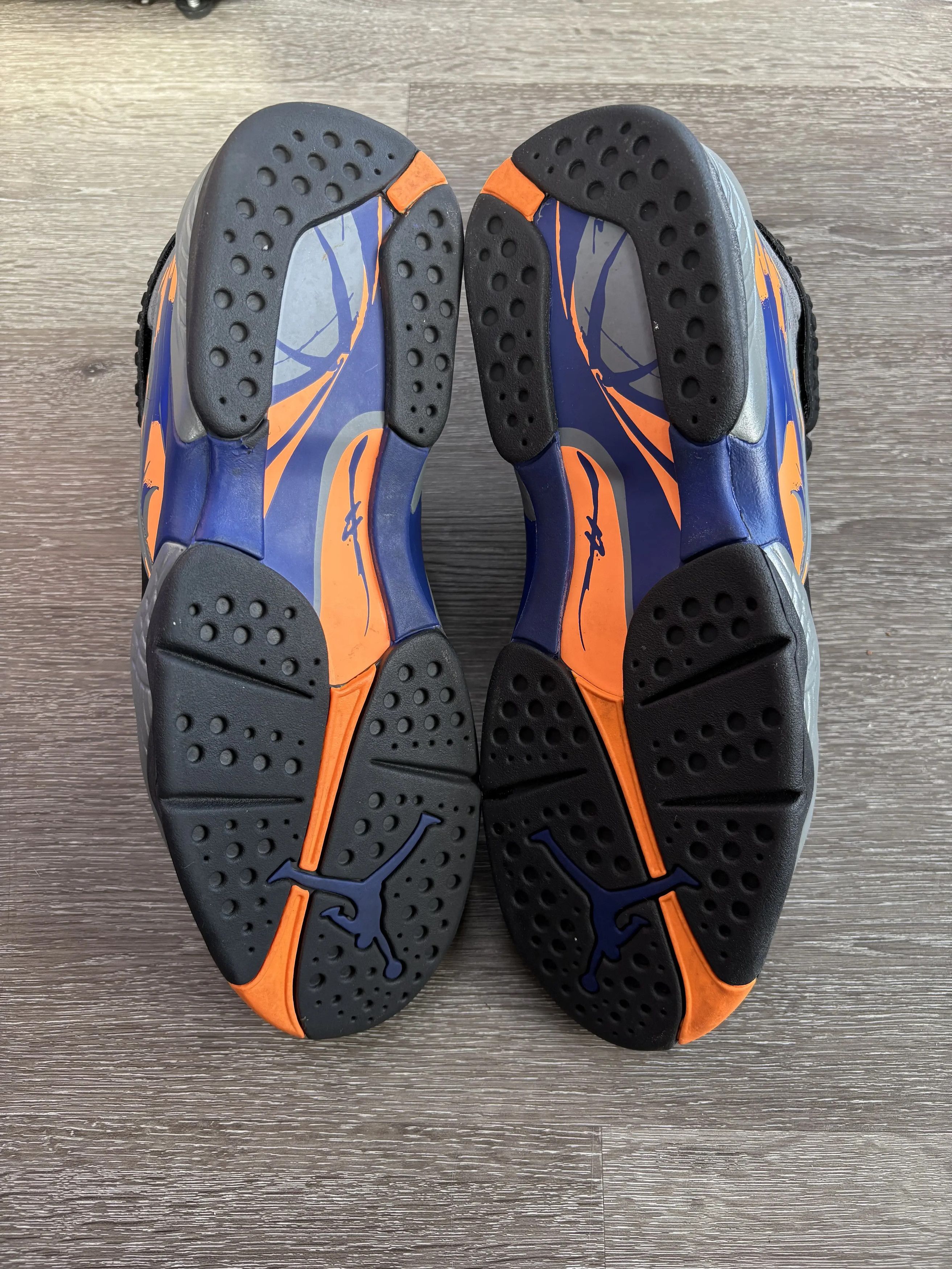 Jordan Brand Air Jordan 8 Retro "Phoenix Suns" **PRE-OWNED** Size US 11.5 / EU 44-45 - 4 Thumbnail