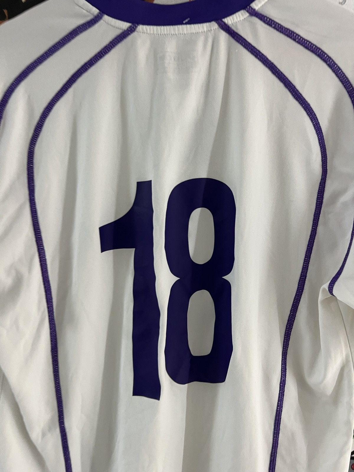 Lotto Sport Fiorentina Toyota Lotto 2005-07 Away Jersey Size US L / EU 52-54 / 3 - 7 Thumbnail
