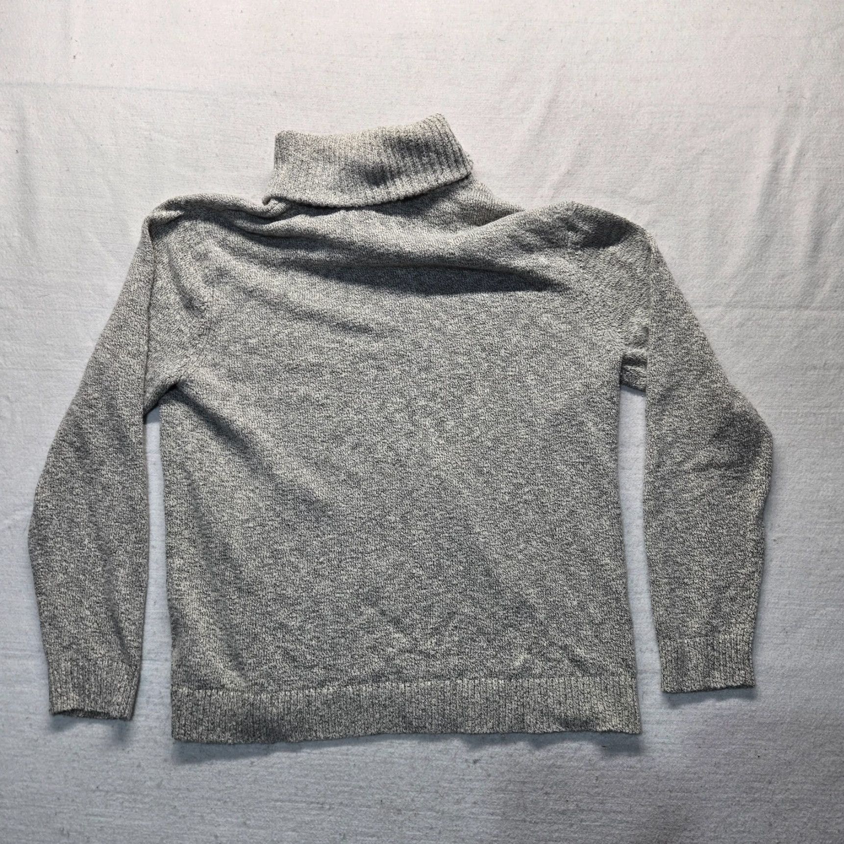 Vintage Even Gray Long Sleeve Cowl Neck Knitted Pullover Sweater Women XL Size XL / US 12-14 / IT 48-50 - 6 Thumbnail