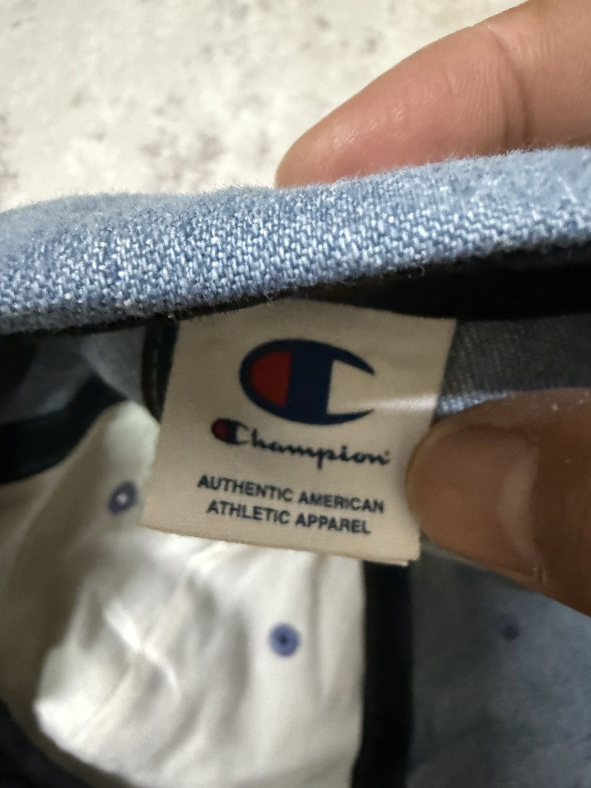 Champion Champion Script Logo Embroidery Adjustable Cap Size ONE SIZE - 9 Thumbnail