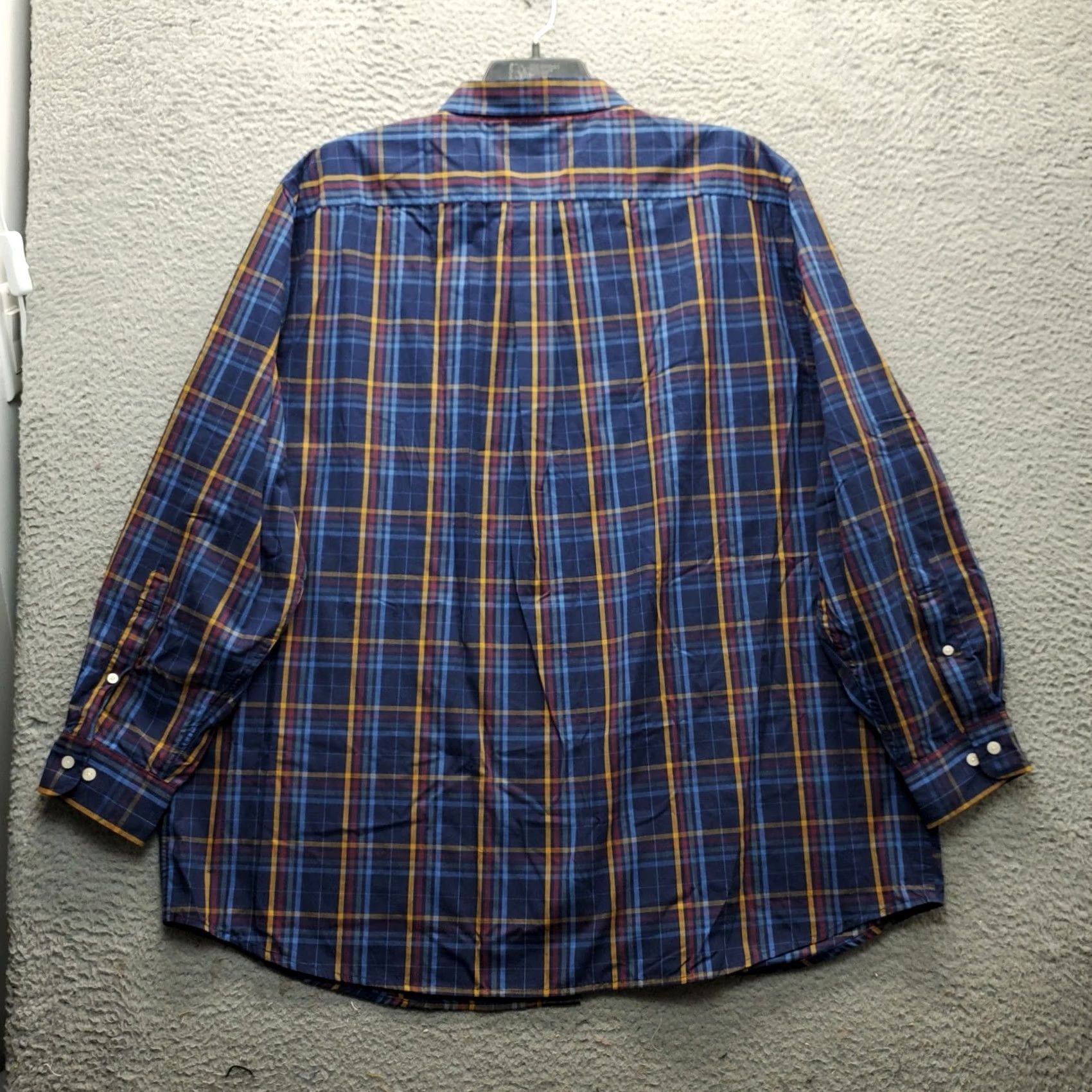 Vintage US Polo Assn. Button-Down Shirt Mens 2XL Multi Plaid Classic Fit Pony Logo Collar Shirt Size US XXL / EU 58 / 5 - 2 Thumbnail