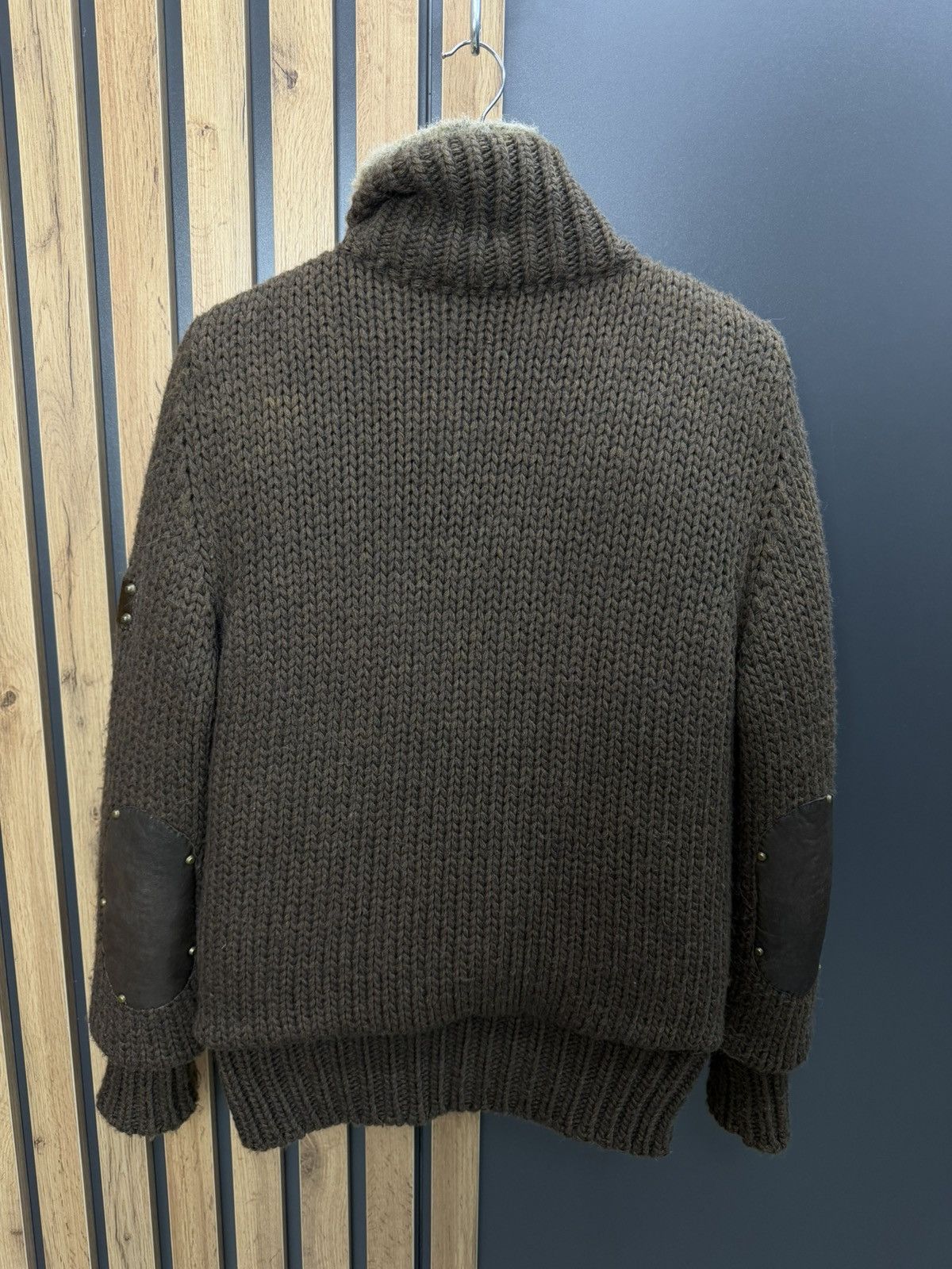 Other Royal Sunday Alpaca Wool Knit Jacket Brown Size 48 Size US M / EU 48-50 / 2 - 13 Thumbnail