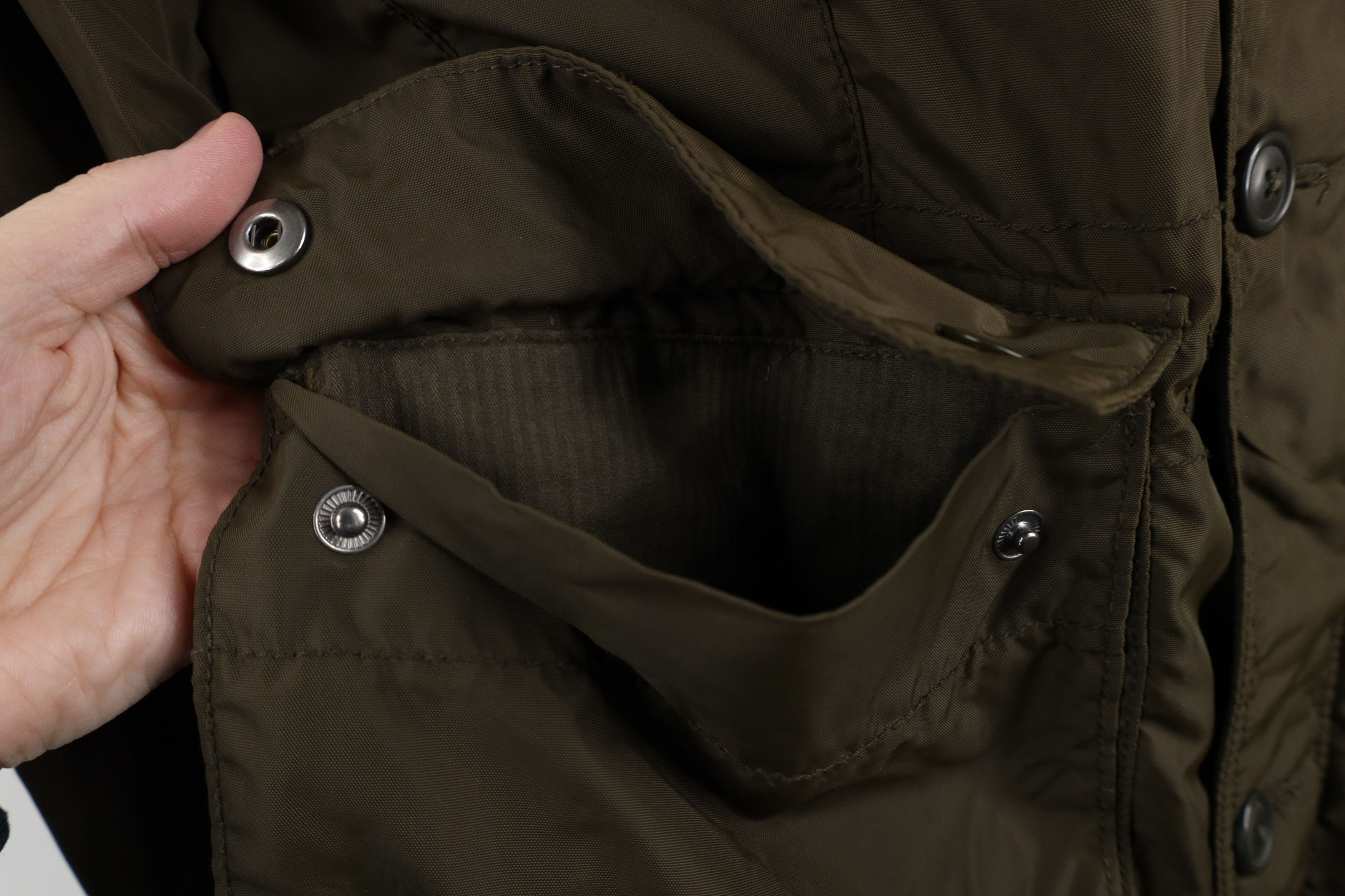 Gap × Vintage Vintage Y2K Gap Military Style Full Zip Field Jacket Green Size US S / EU 44-46 / 1 - 5 Thumbnail