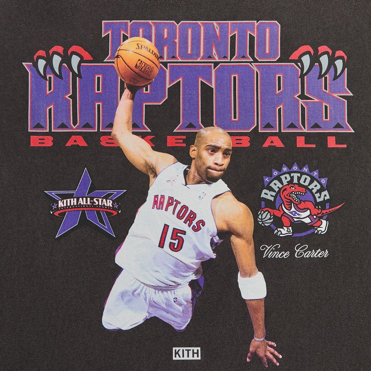 Kith Kith NBA All-Star Raptors Vince Carter Vintage Tee XL Size US XL / EU 56 / 4 - 2 Thumbnail