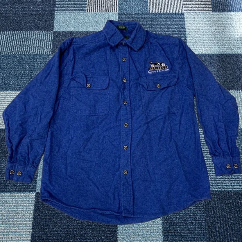 Vintage Stillwater Supply Co Mens Long Sleeve Shirt Chamois Blue Vintage? No Size US M / EU 48-50 / 2 - 1 Thumbnail