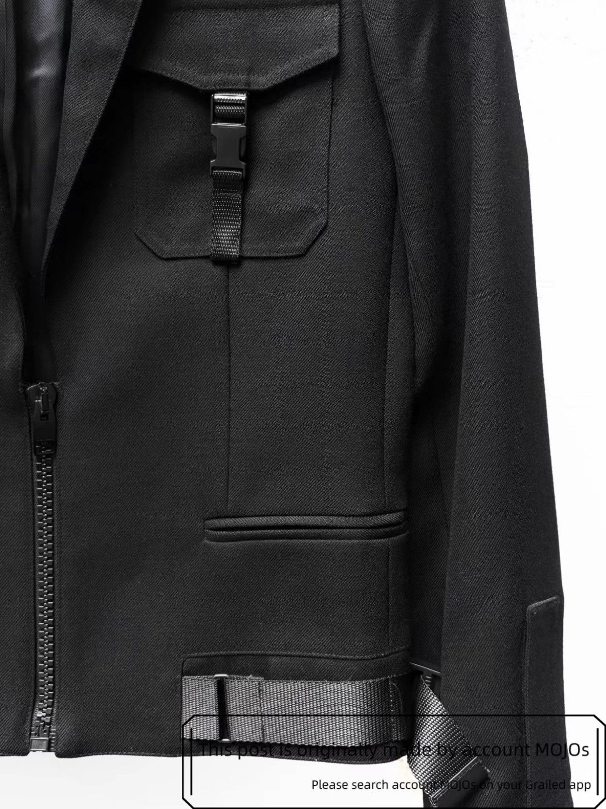 Dior Sz 44 Dior Homme 07AW Tactics Stripe Military Jacket mojos22 Size US S / EU 44-46 / 1 - 8 Thumbnail