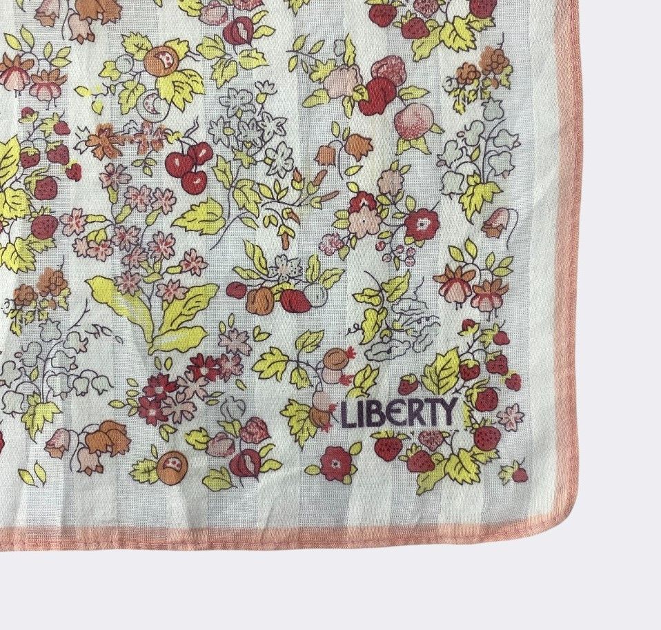Liberty Vintage Liberty Handkerchief Neckerchief Bandana H030R Size ONE SIZE - 3 Thumbnail