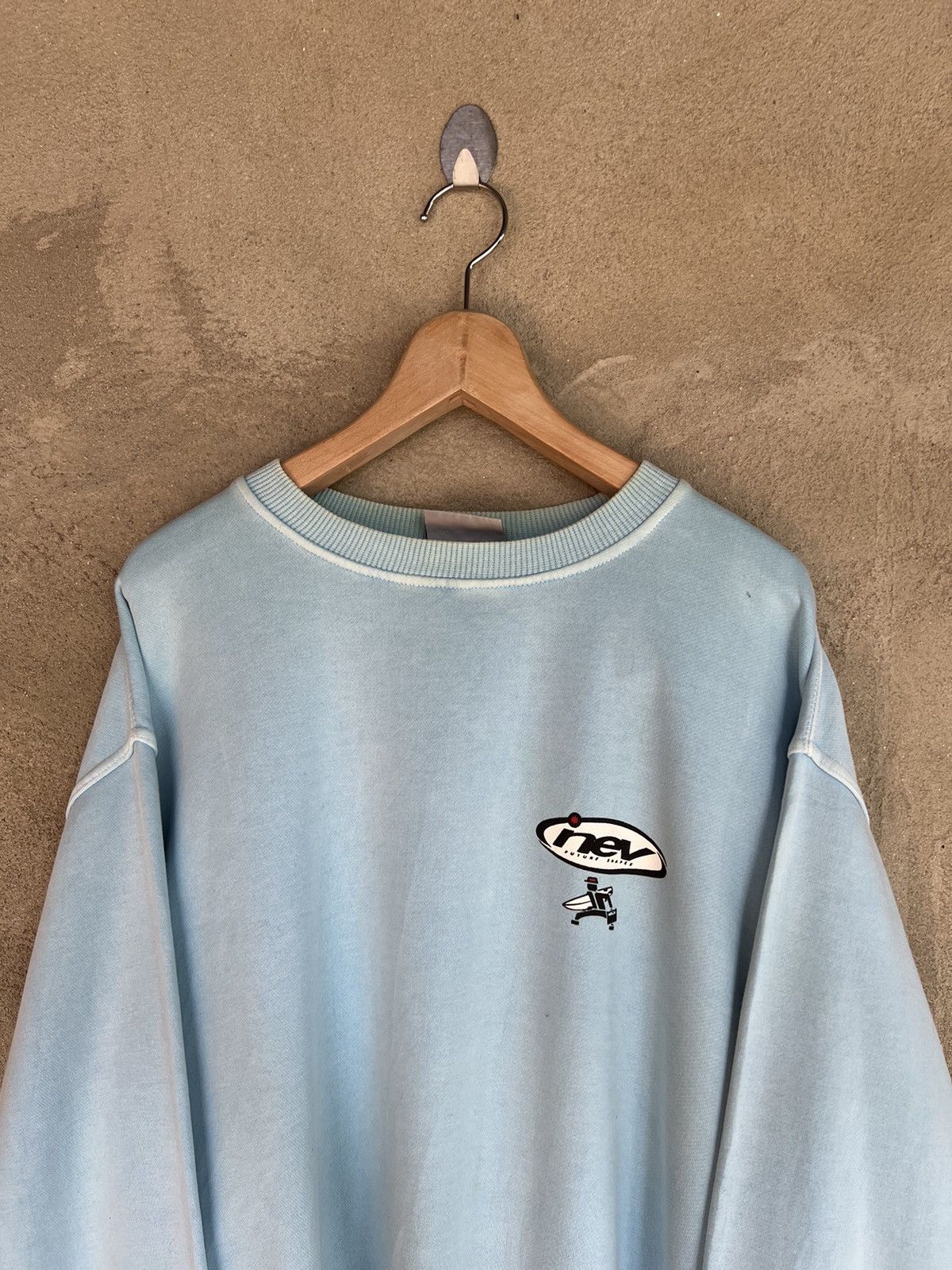Vintage Vintage Nev Surf Style Spell Out Sweatshirt Size US L / EU 52-54 / 3 - 3 Thumbnail