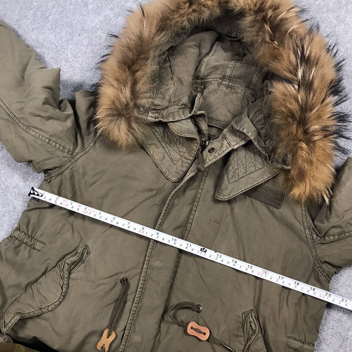 If Six Was Nine × Le Grande Bleu (L.G.B.) × Tornado Mart GOA COMPANY FUR HOODIES CROPPED JACKET Size US S / EU 44-46 / 1 - 13 Thumbnail