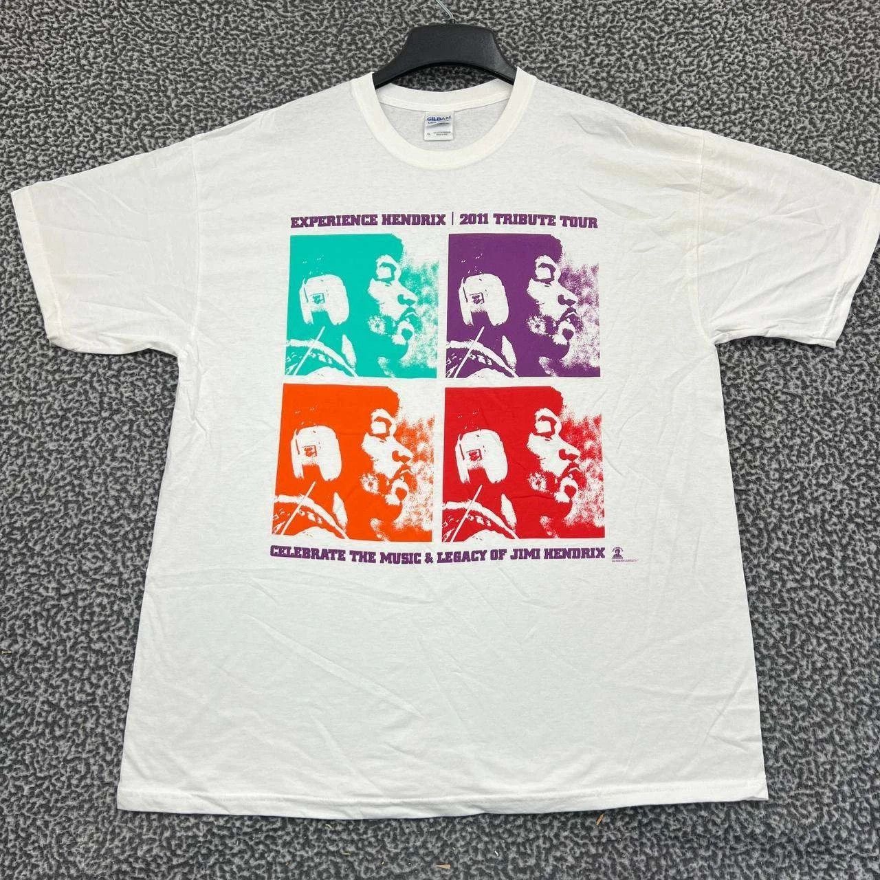 Gildan Vintage Experience Jimi Hendrix Shirt Men XL Deadstock Size US XL / EU 56 / 4 - 1 Thumbnail