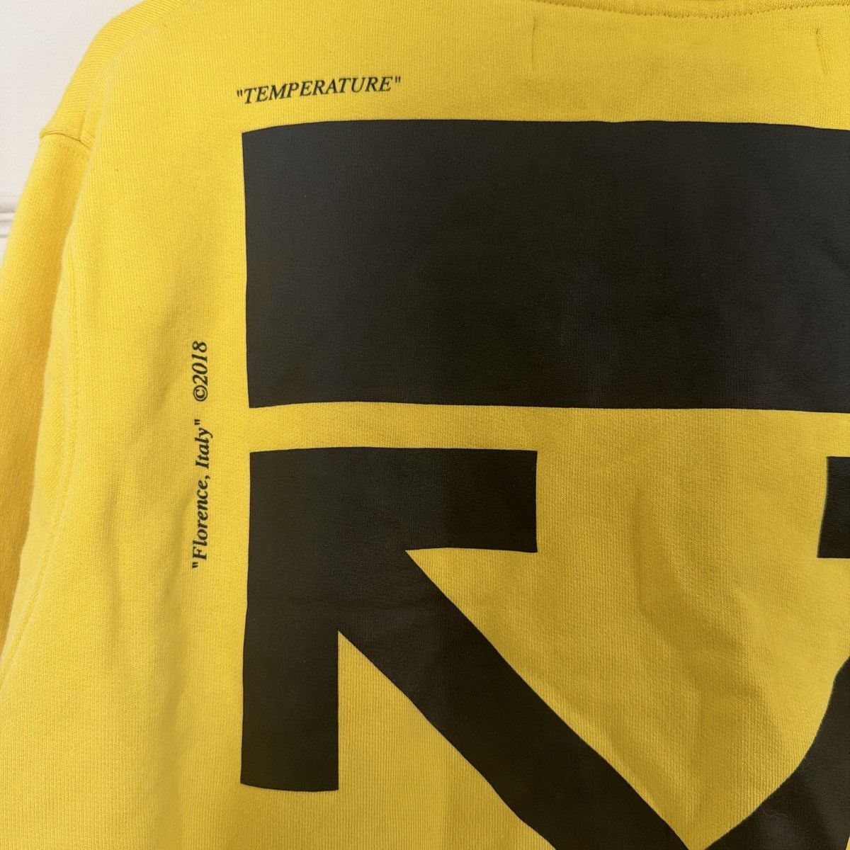 Off-White Off-White c/o Virgil Abloh 2018 Hands Hoodie - Yellow Size US S / EU 44-46 / 1 - 7 Thumbnail