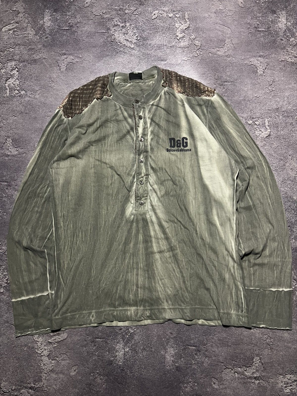 Dolce & Gabbana Vintage 90s Dolce & Gabbana Limited Edition Long Sleeve Size US M / EU 48-50 / 2 - 1 Thumbnail