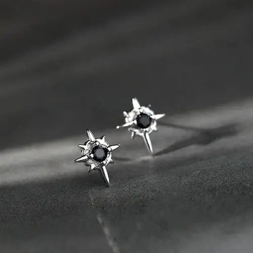 Jewelry Koizumi x Maria Black Star earrings （1pairs） Size ONE SIZE - 5 Thumbnail