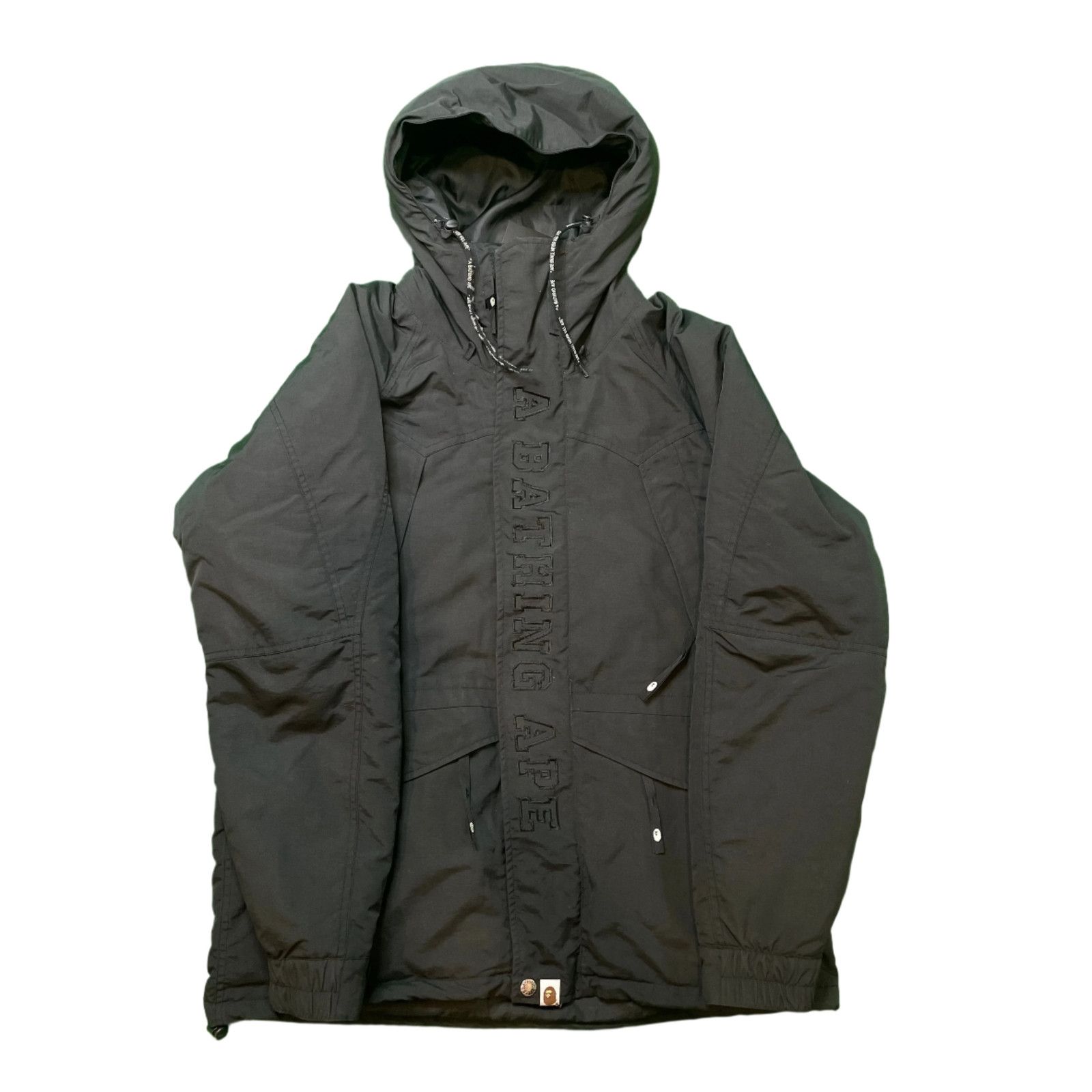 Bape Bape Black Black Coat Size L / US 10 / IT 46 - 1 Thumbnail