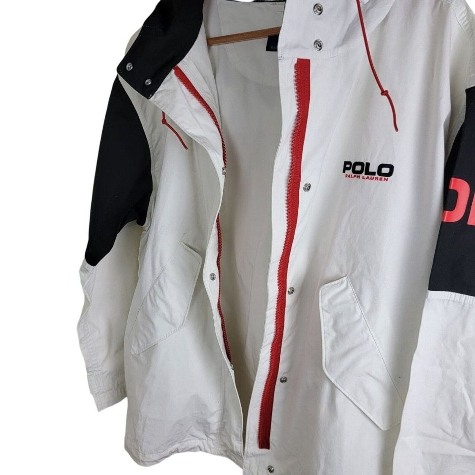 Polo Ralph Lauren Polo Ralph Lauren Mens Cotton Hooded Windbreaker Jacket Size US S / EU 44-46 / 1 - 6 Thumbnail