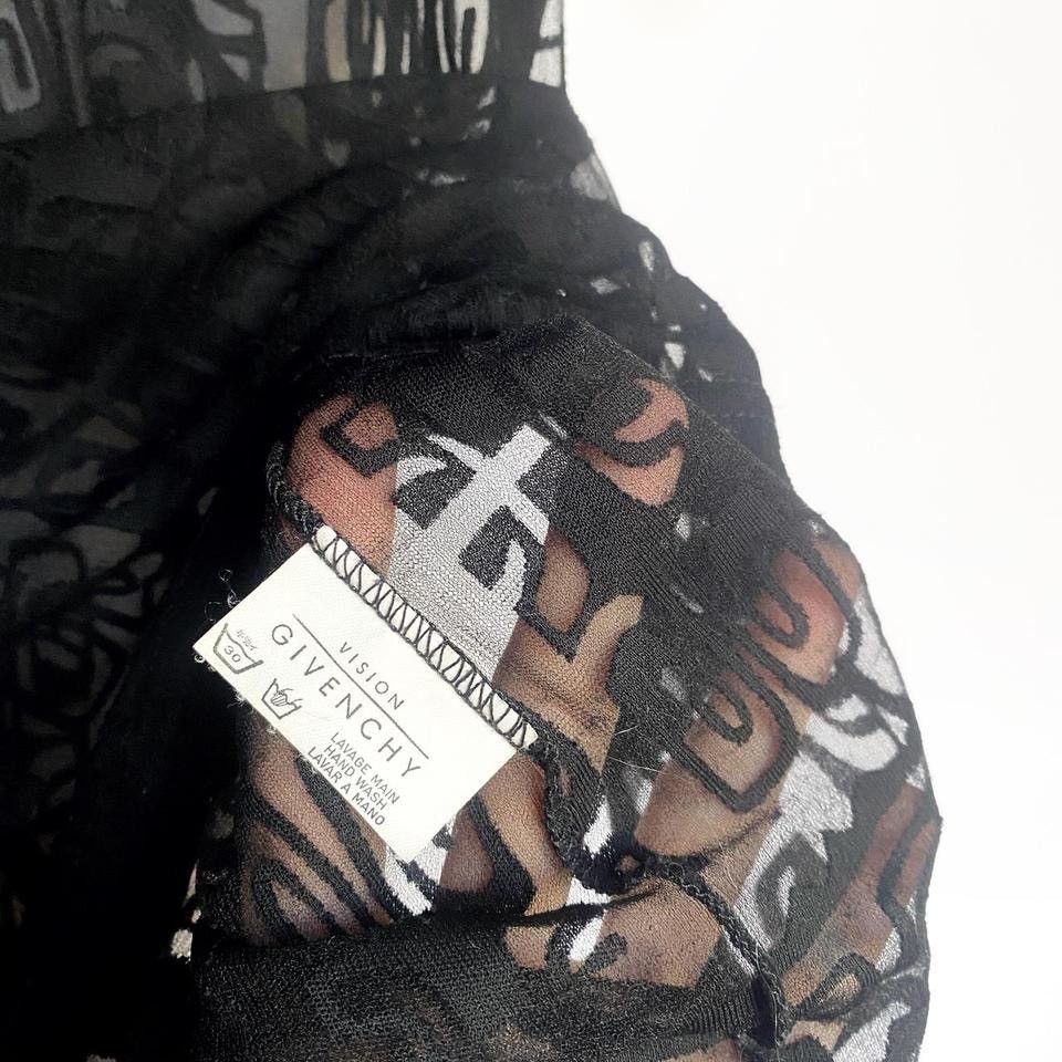 Givenchy givenchy vision line short sleeved mesh top Size S / US 4 / IT 40 - 5 Thumbnail