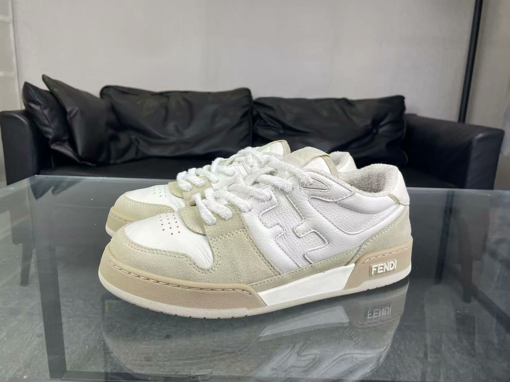 Fendi Fendi White Lowtop Sneakers 40 Men Size US 7.5 / EU 40-41 - 1 Thumbnail
