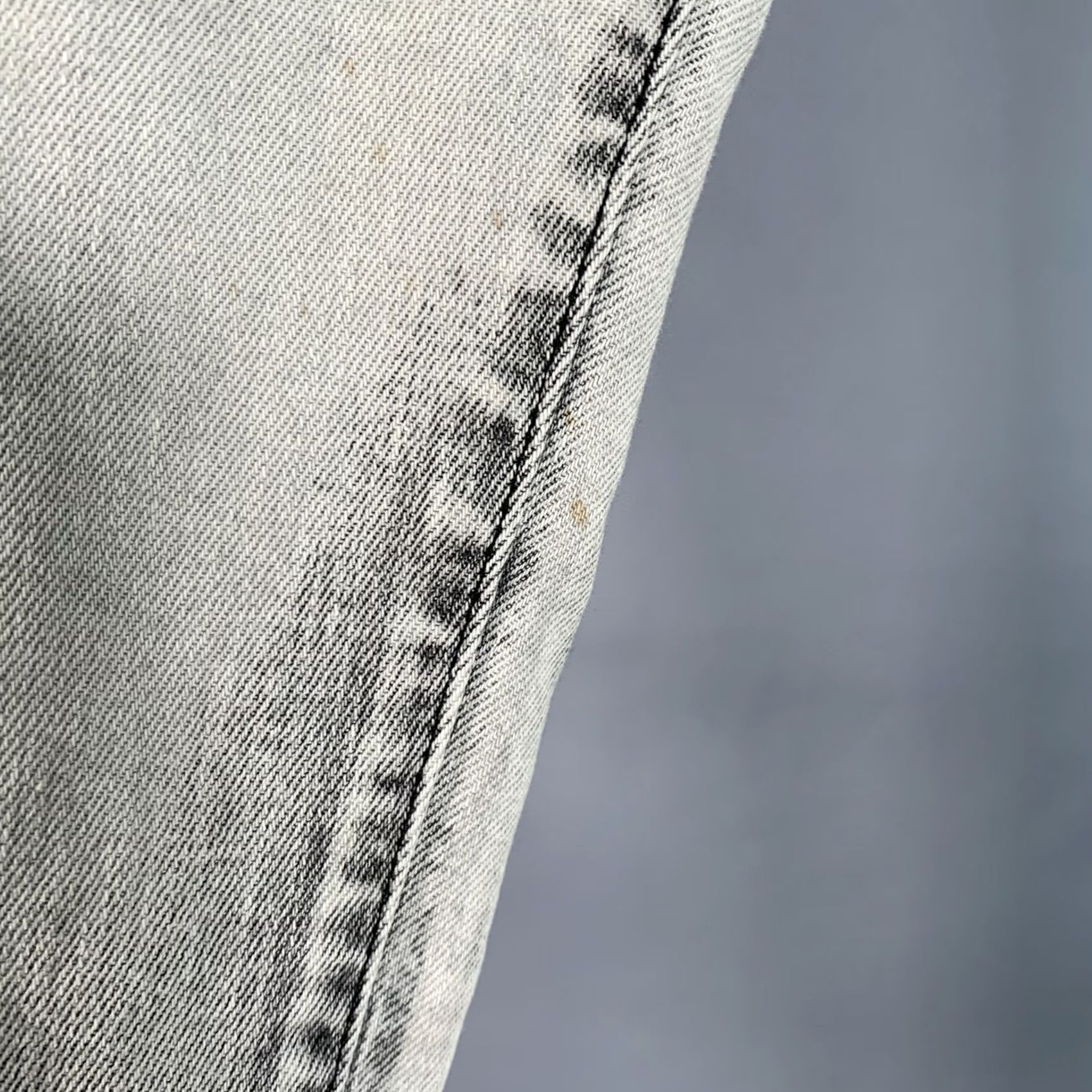 Dolce & Gabbana DOLCE & GABBANA Jeans Size 30 Grey Twill Skinny Zip Fly Cotton Blend Men Size US 30 / EU 46 - 7 Thumbnail
