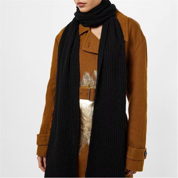 Dries Van Noten o1g2r1mq1024 Size: OS / Scarf in Black Size ONE SIZE - 3 Thumbnail