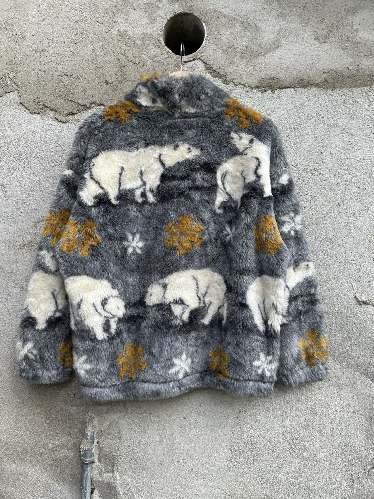 Ellesse Ellesse Italy Polar Bear Fur Fleece Turtle Neck Size US M / EU 48-50 / 2 - 3 Thumbnail