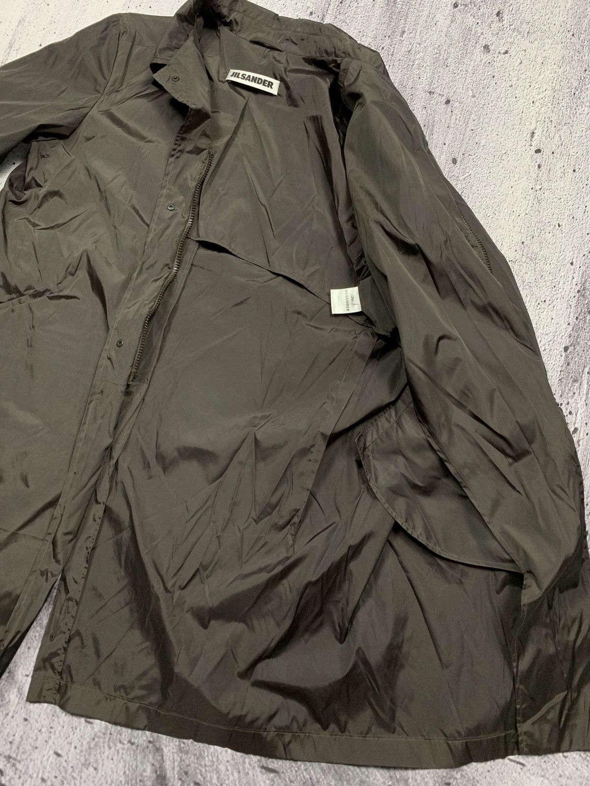 Designer × Japanese Brand × Jil Sander Jil Sander Jacket Nylon Vintage Luxury Style Old Money Size S / US 4 / IT 40 - 7 Thumbnail