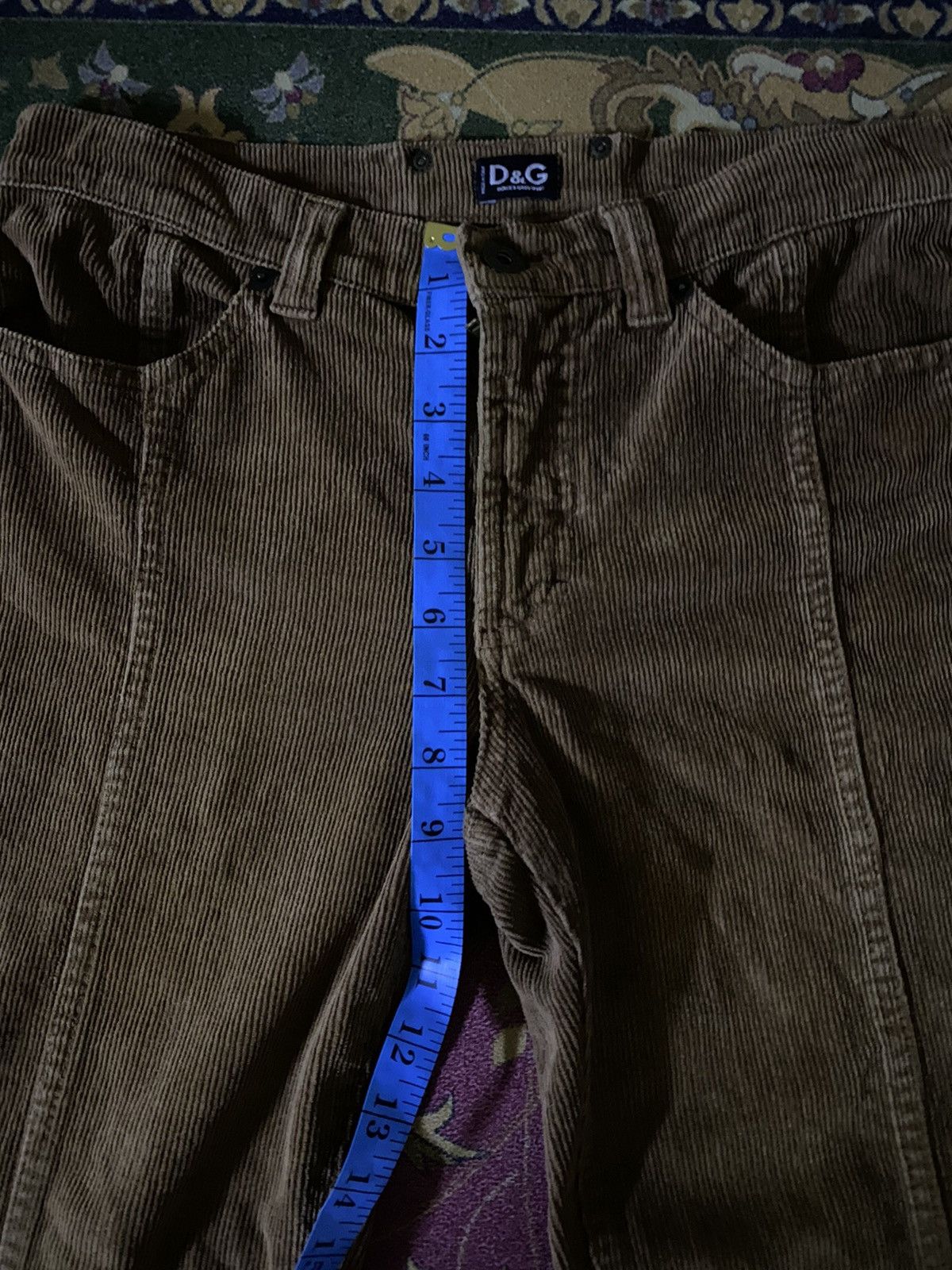 Dolce & Gabbana × Vintage Vintage Dolce & Gabbana Corduroy Pants Size 28" / US 6 / IT 42 - 15 Thumbnail