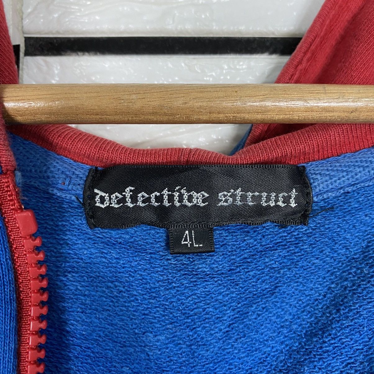 Defective Struct 📌Vintage Zipper Hoodie Defectibe Struct Punk Design Size US L / EU 52-54 / 3 - 21 Thumbnail