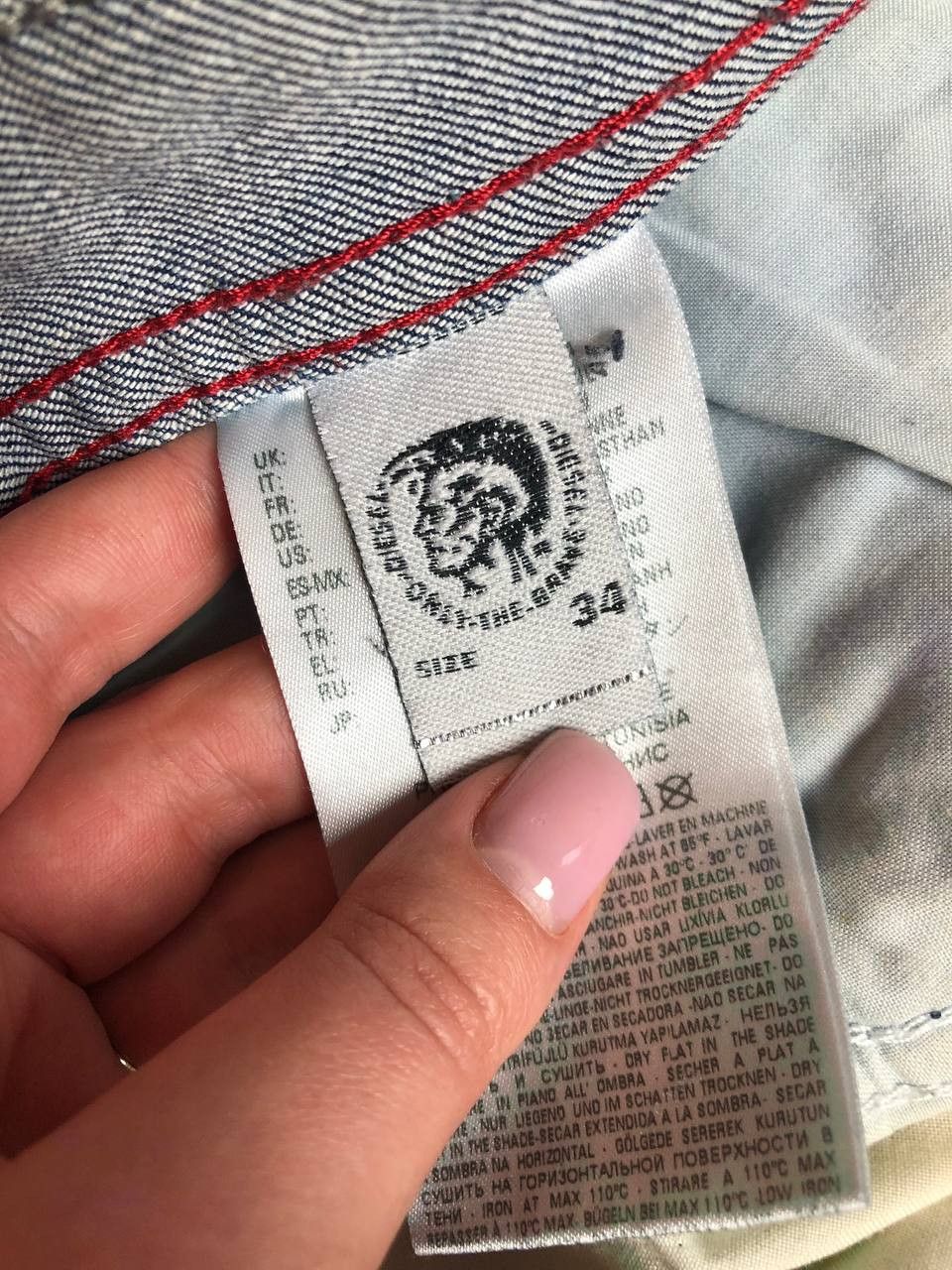 Diesel × Vintage Vintage Diesel Y2K distressed Flare denim pants Size US 34 / EU 50 - 4 Thumbnail