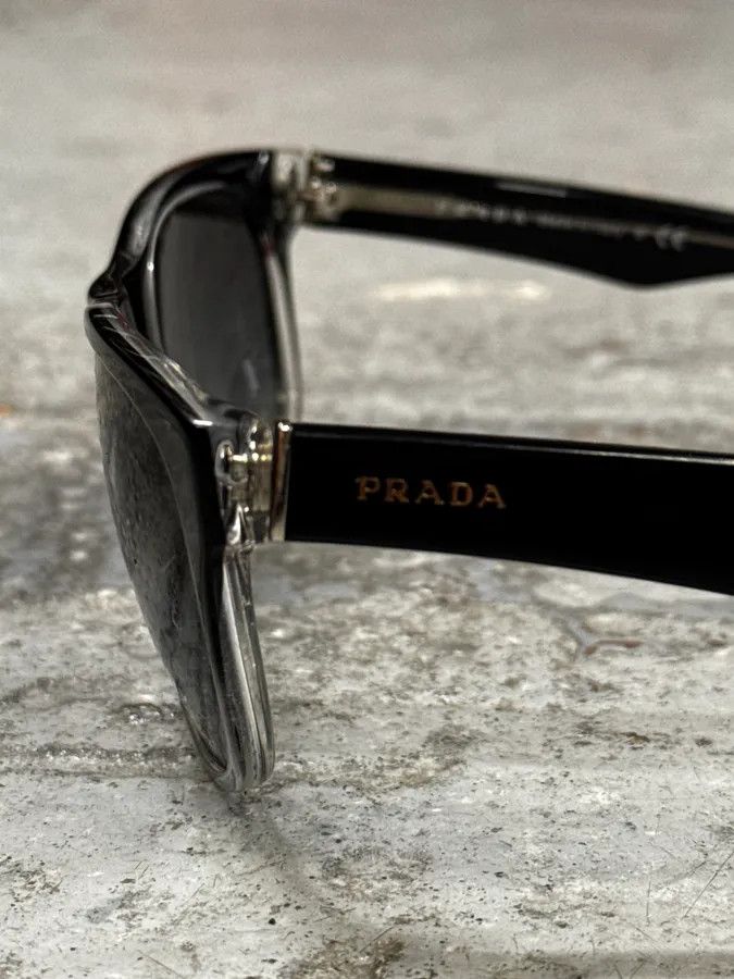 Prada 2000s Prada Black Gradient Sunglasses Size ONE SIZE - 10 Thumbnail