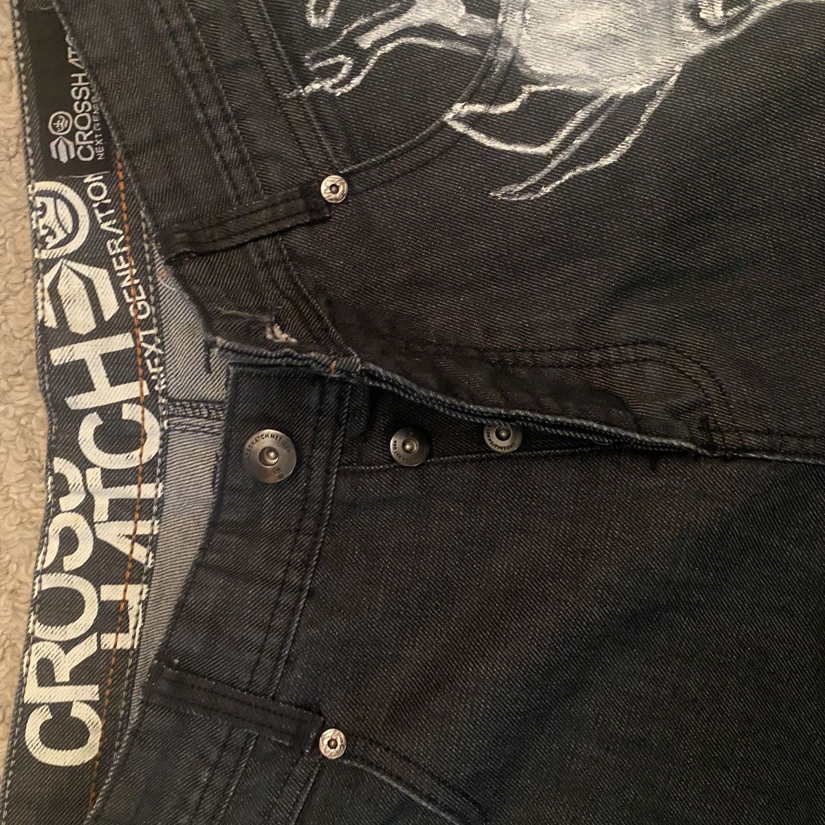 Other Cross Hatch Denim Jorts Size US 36 / EU 52 - 5 Thumbnail